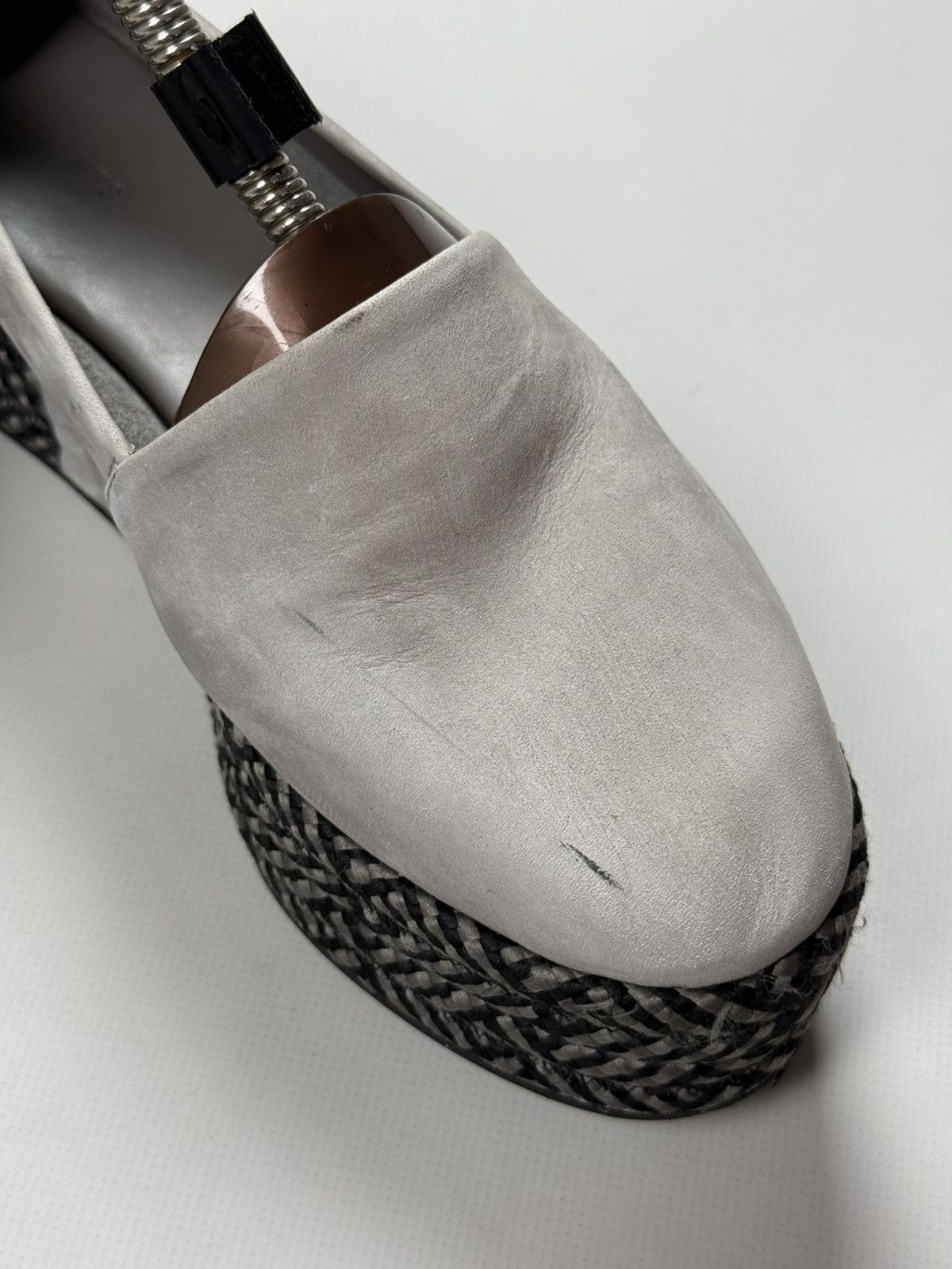 Allsaints × Japanese Brand Allsaints Ladies Leather Platform Loafers Shoes Size 38 Size US 8 / IT 38 - 11 Thumbnail