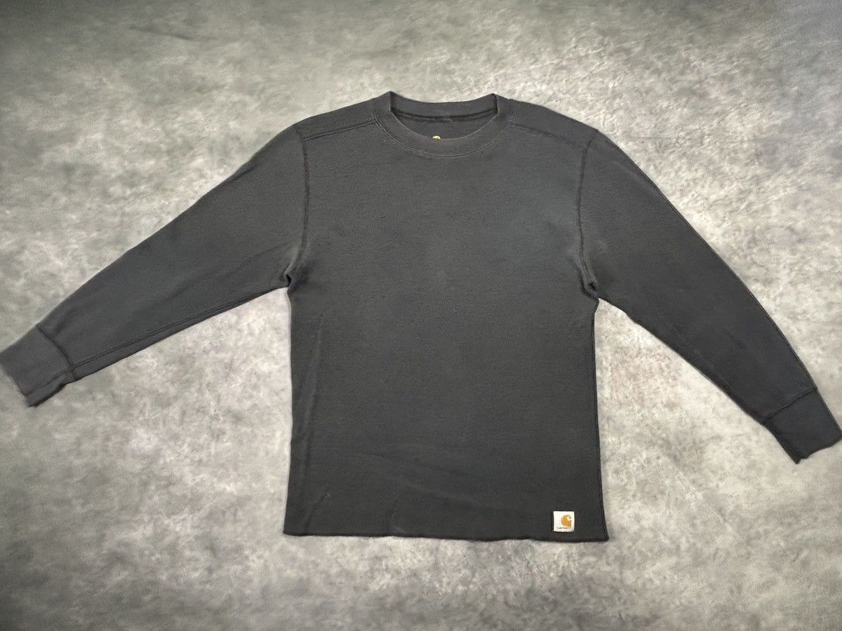 Carhartt Vintage Carhartt Thermal Longsleeve Thrashed Faded 1990s L Size US L / EU 52-54 / 3 - 15 Thumbnail
