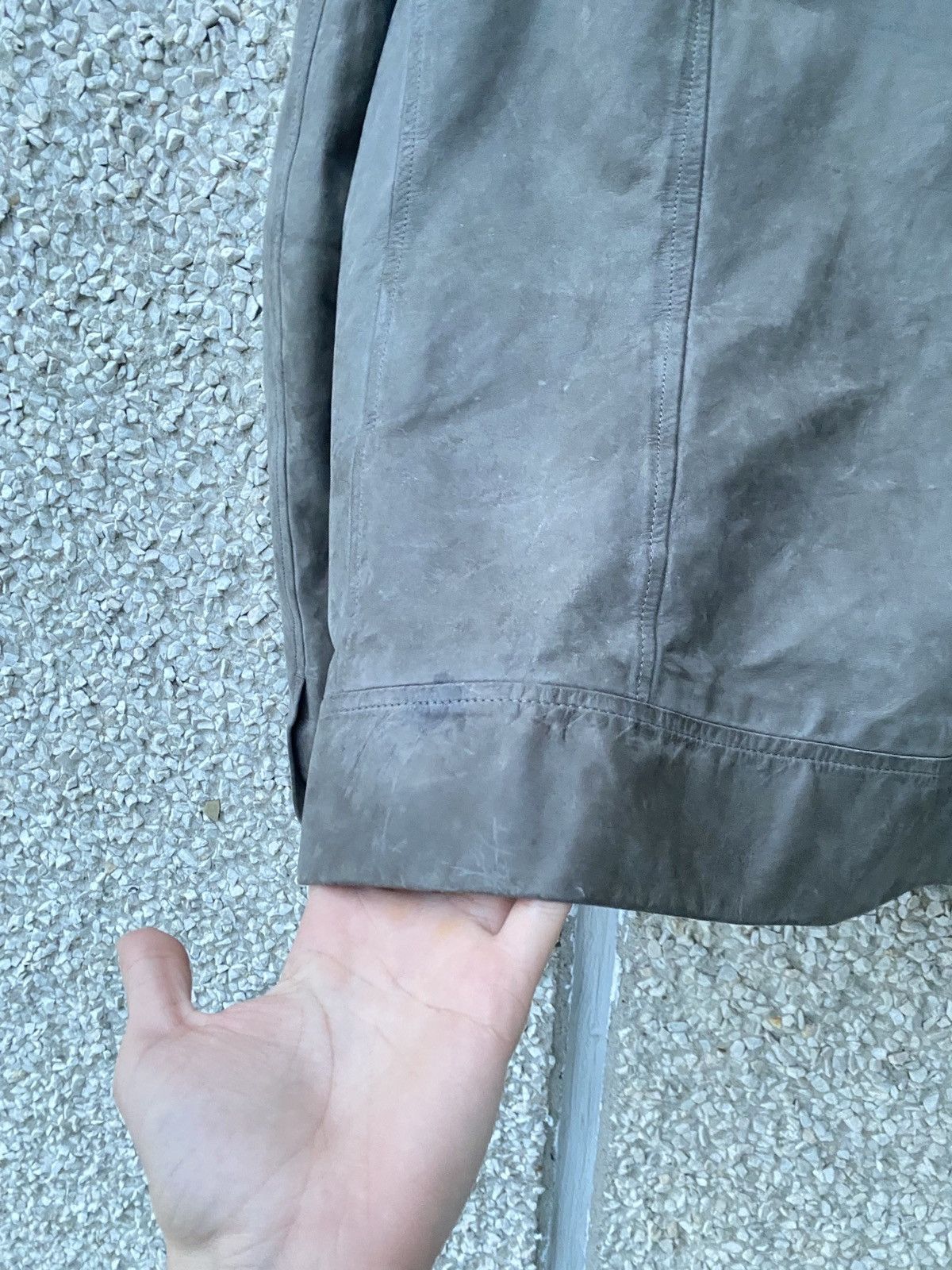 Rick Owens S/S 13 “ISLAND” Cow Leather Panelled Biker Jacket Rick Owens Size US L / EU 52-54 / 3 - 15 Thumbnail