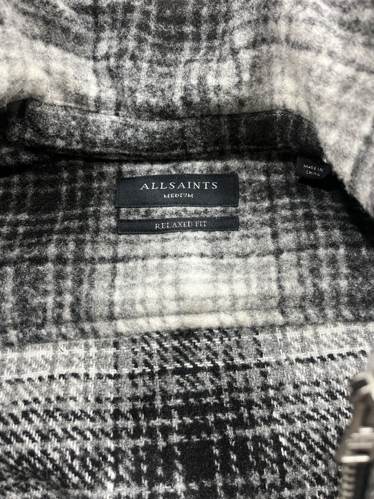 Allsaints ALLSAINTS PLAID JACKET (read desc) Size US M / EU 48-50 / 2 - 3 Thumbnail