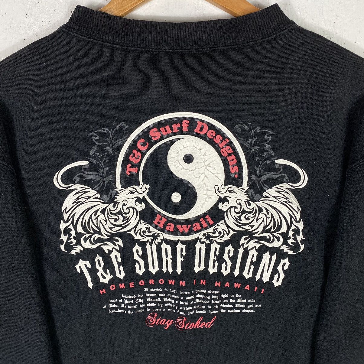 Vintage VINTAGE T&C SURF DESIGNS HOMEGROWN IN HAWAII CREWNECK Size US L / EU 52-54 / 3 - 3 Thumbnail