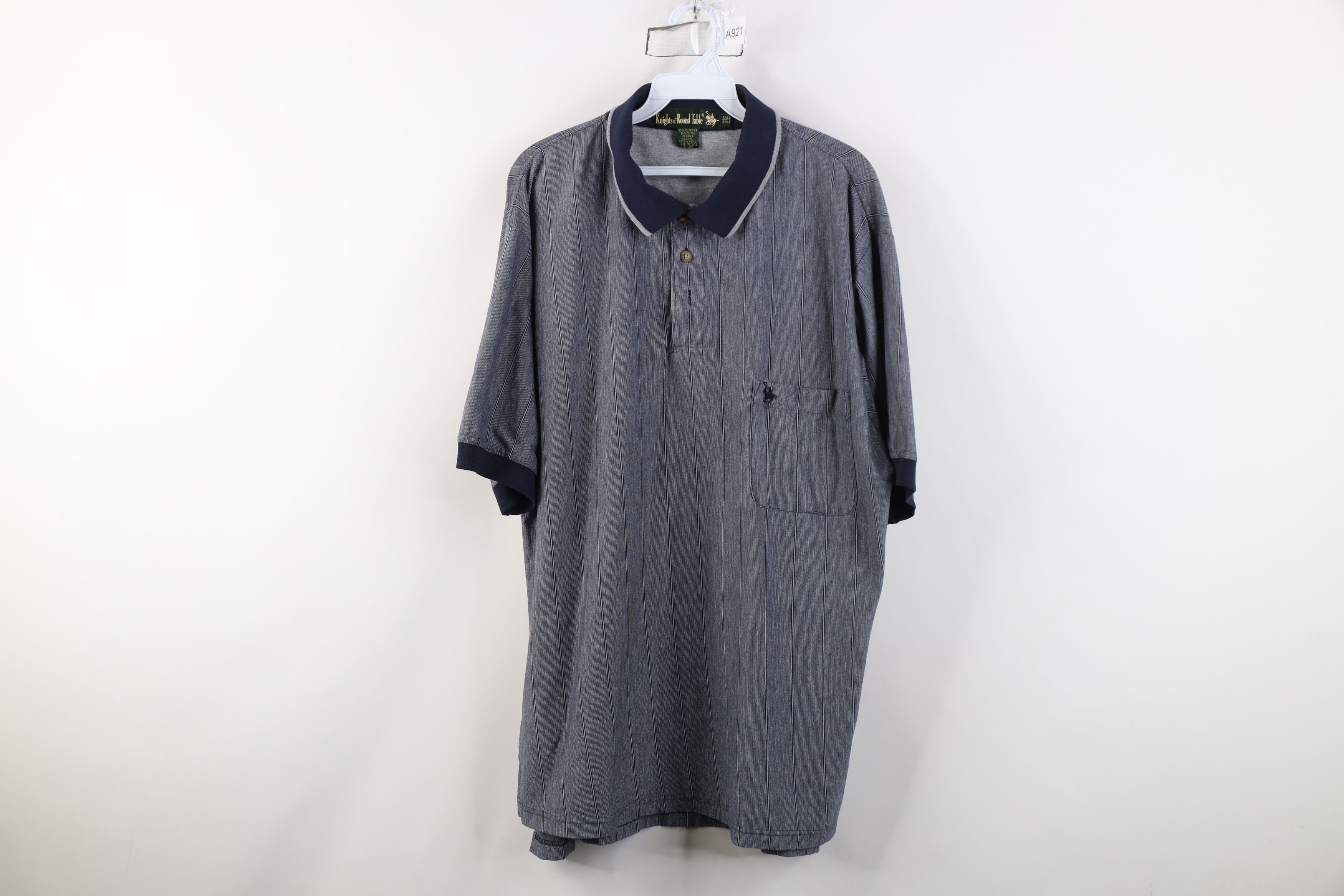 Vintage Vintage 90s Streetwear Knit Collared Golf Polo Shirt Size US XXL / EU 58 / 5 - 1 Thumbnail