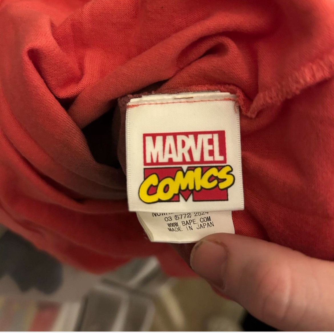 Bape × Marvel Comics Shirt Size US M / EU 48-50 / 2 - 5 Thumbnail