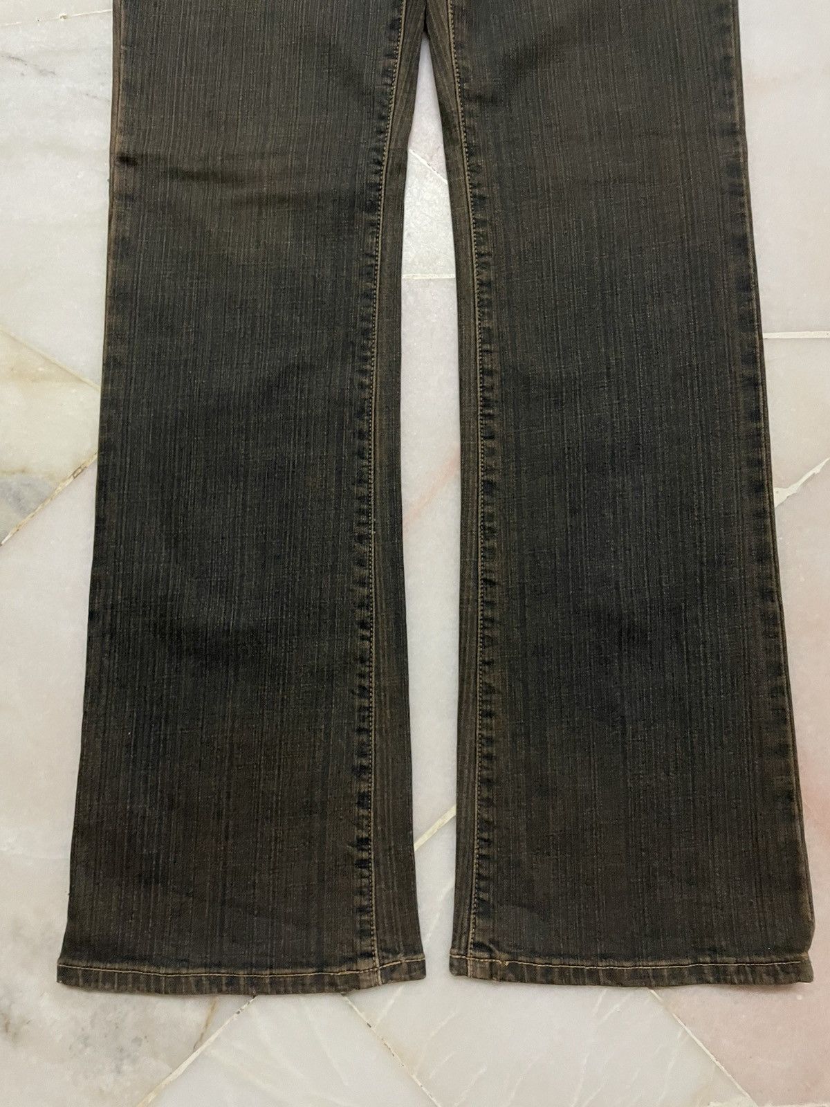 Wrangler 💥Flare💥Vintage Wrangler Western Buffalo Mudmax Bootcut Sick Size US 27 - 6 Thumbnail