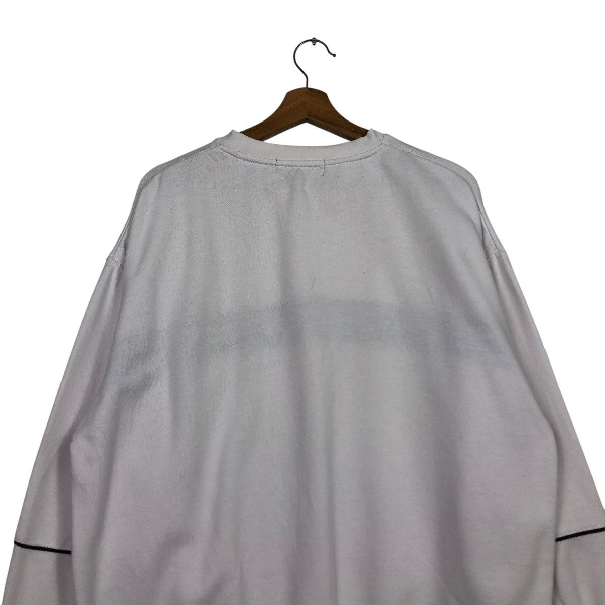 Japanese Brand Vintage Kappa Big Fit Sweat Black Chest Stripe, Minimal Logo Size US M / EU 48-50 / 2 - 10 Thumbnail