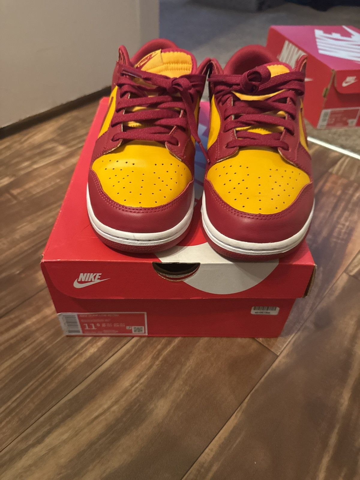 Nike SB midas gold dunks Size US 11.5 / EU 44-45 - 1 Thumbnail