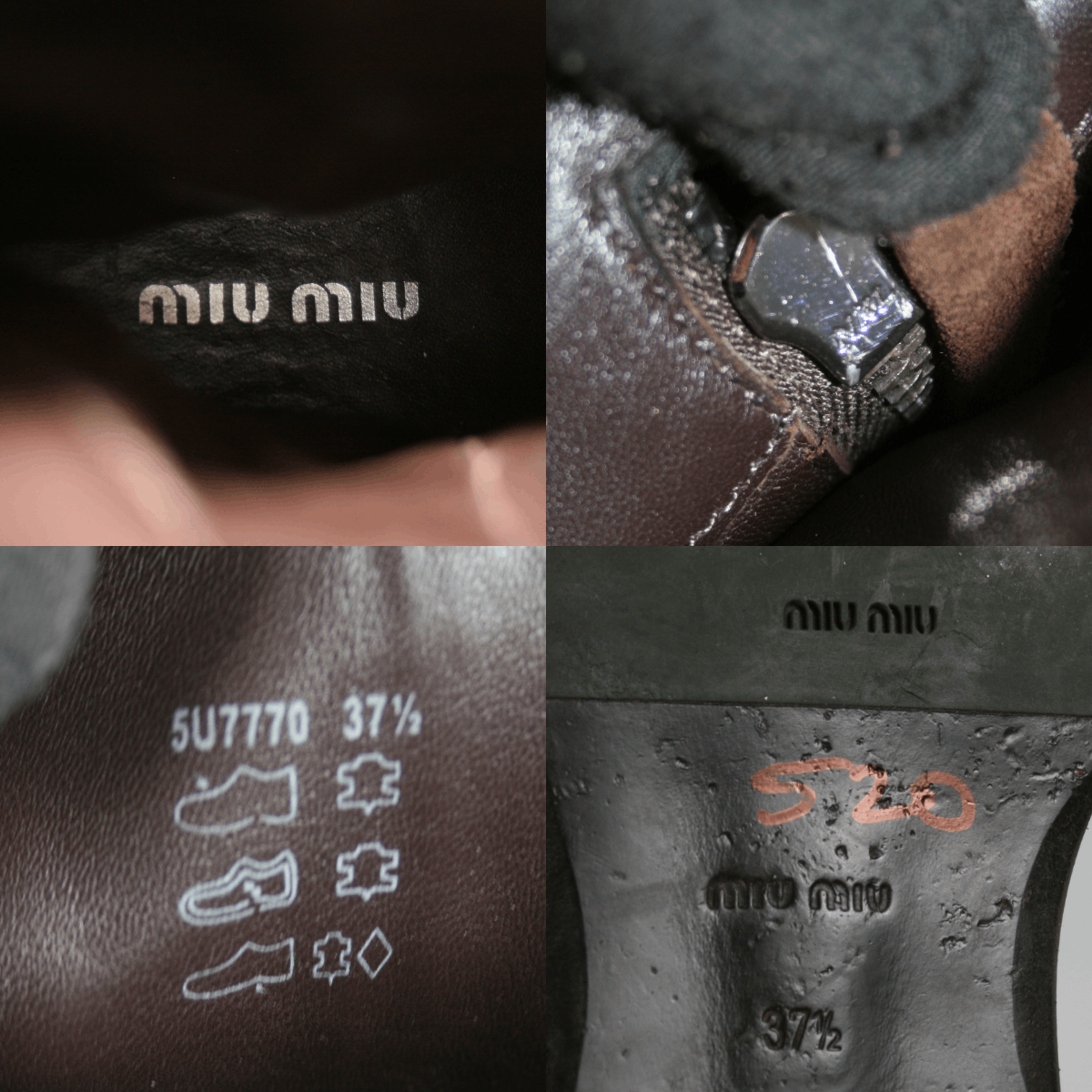 Miu Miu Biker Buckled Harness Suede Boots Size US 7.5 / IT 37.5 - 15 Thumbnail