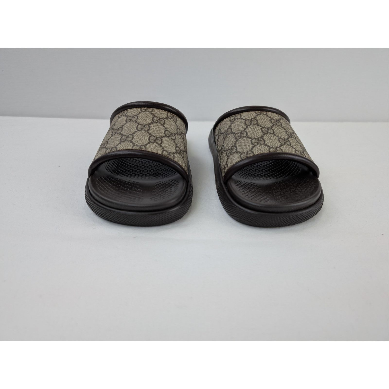Gucci o1rshd1 Supreme Nappa Samoa Sandal Plastic R.S Slipper Beige Size US 8.5 / EU 41-42 - 8 Thumbnail
