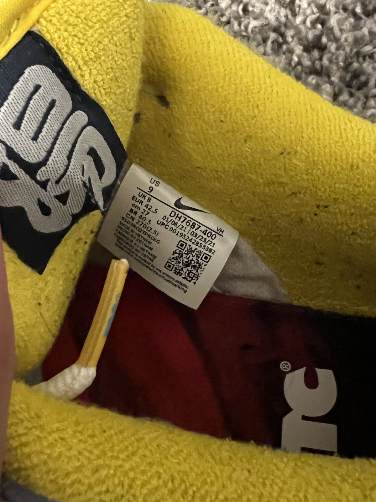 FTC × Nike Nike SB dunk FTC Size US 9 / EU 42 - 3 Thumbnail