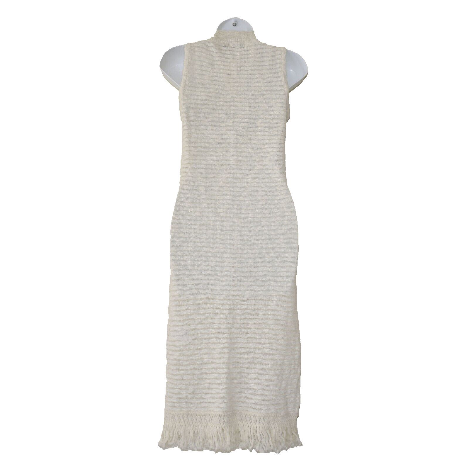 NWT CALLAHAN ANTHROPOLOGIE Cream Linen Sweater Dress XS $168