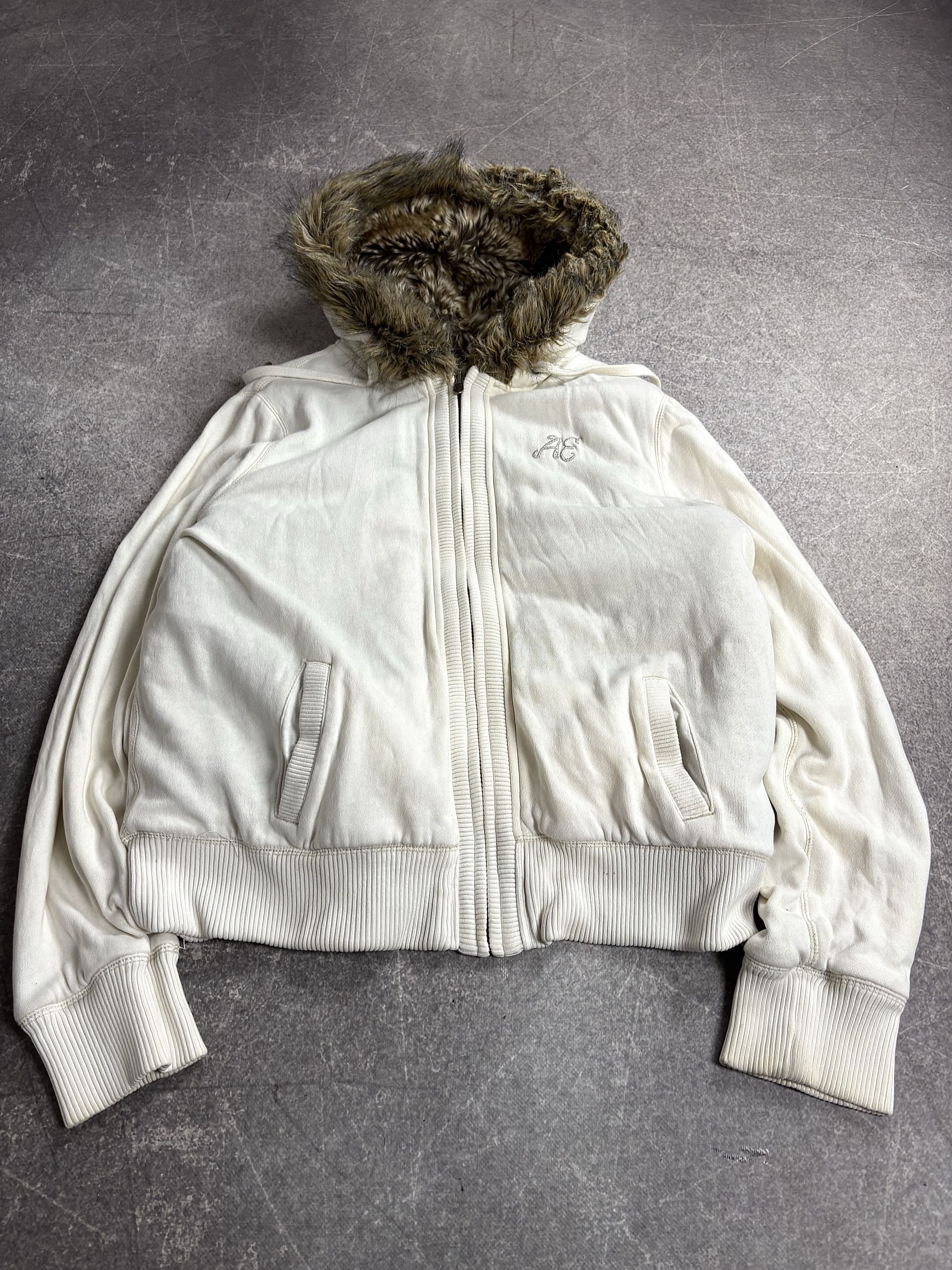 American Eagle Outfitters If Six Was Nine LGB Style Fur Zip Hoodie American Eagle Size US M / EU 48-50 / 2 - 3 Thumbnail