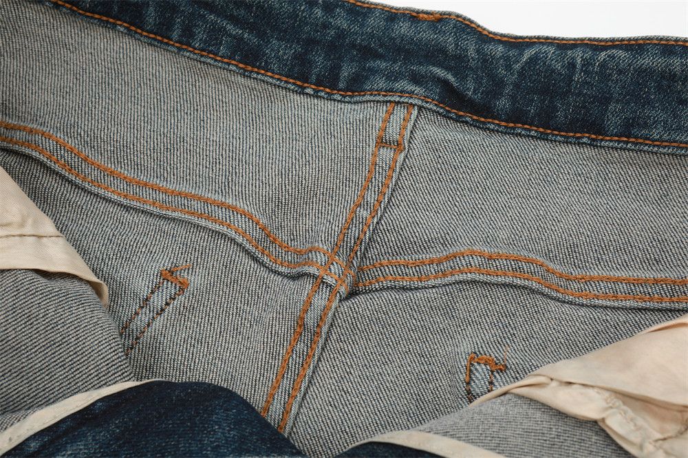 Japanese Brand × Jean High street retro washed distressed flared jeans for men Size US 32 / EU 48 - 4 Thumbnail