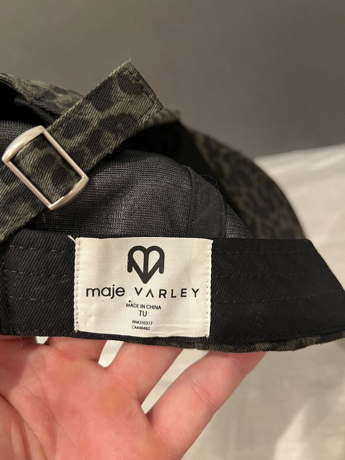 Other Maje x Varley Logo Leopard Hat Size ONE SIZE - 5 Thumbnail