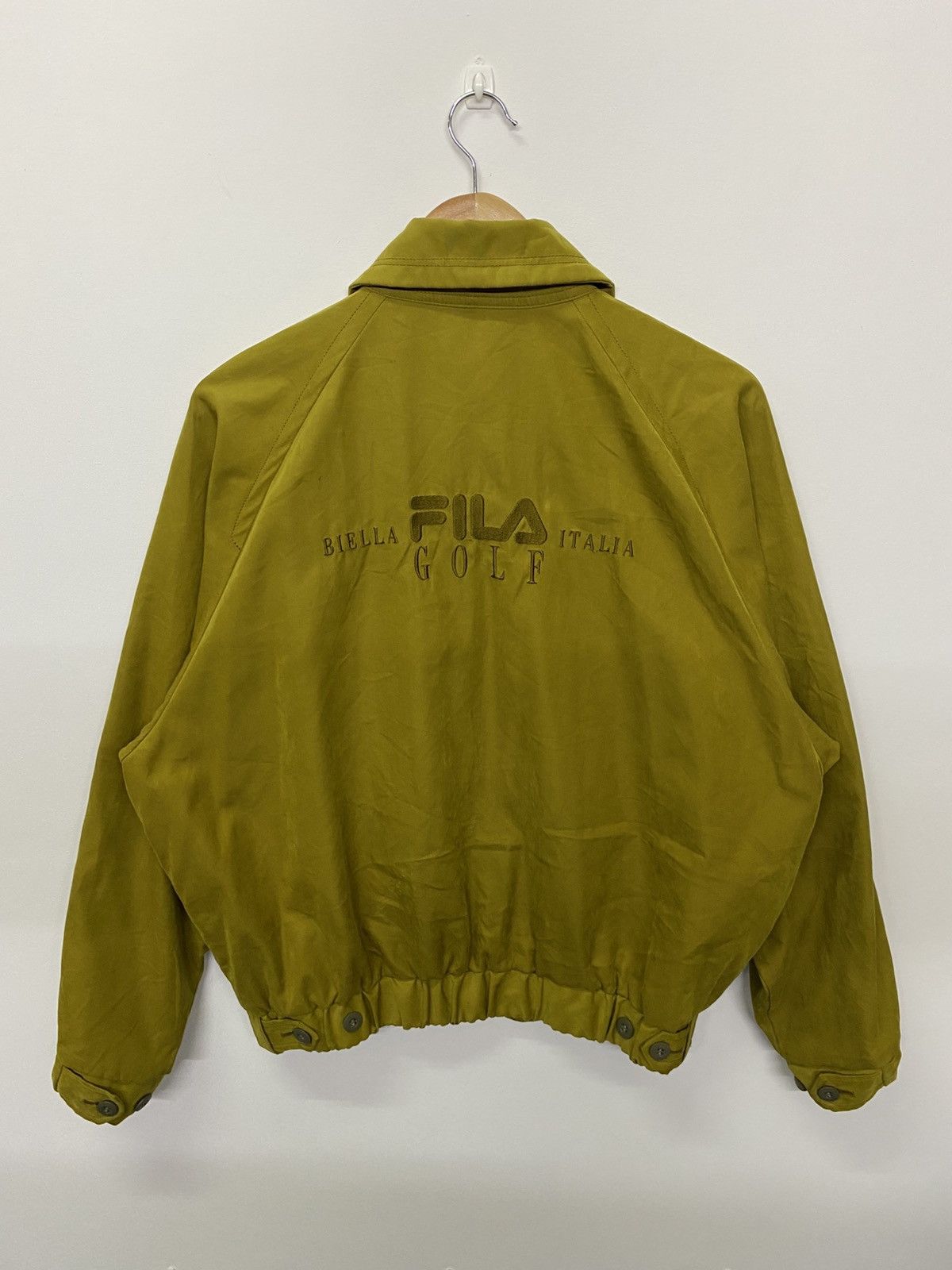 Fila Biella FILA Italia Golf Bomber Zipper Light Jacket Size US XL / EU 56 / 4 - 1 Thumbnail