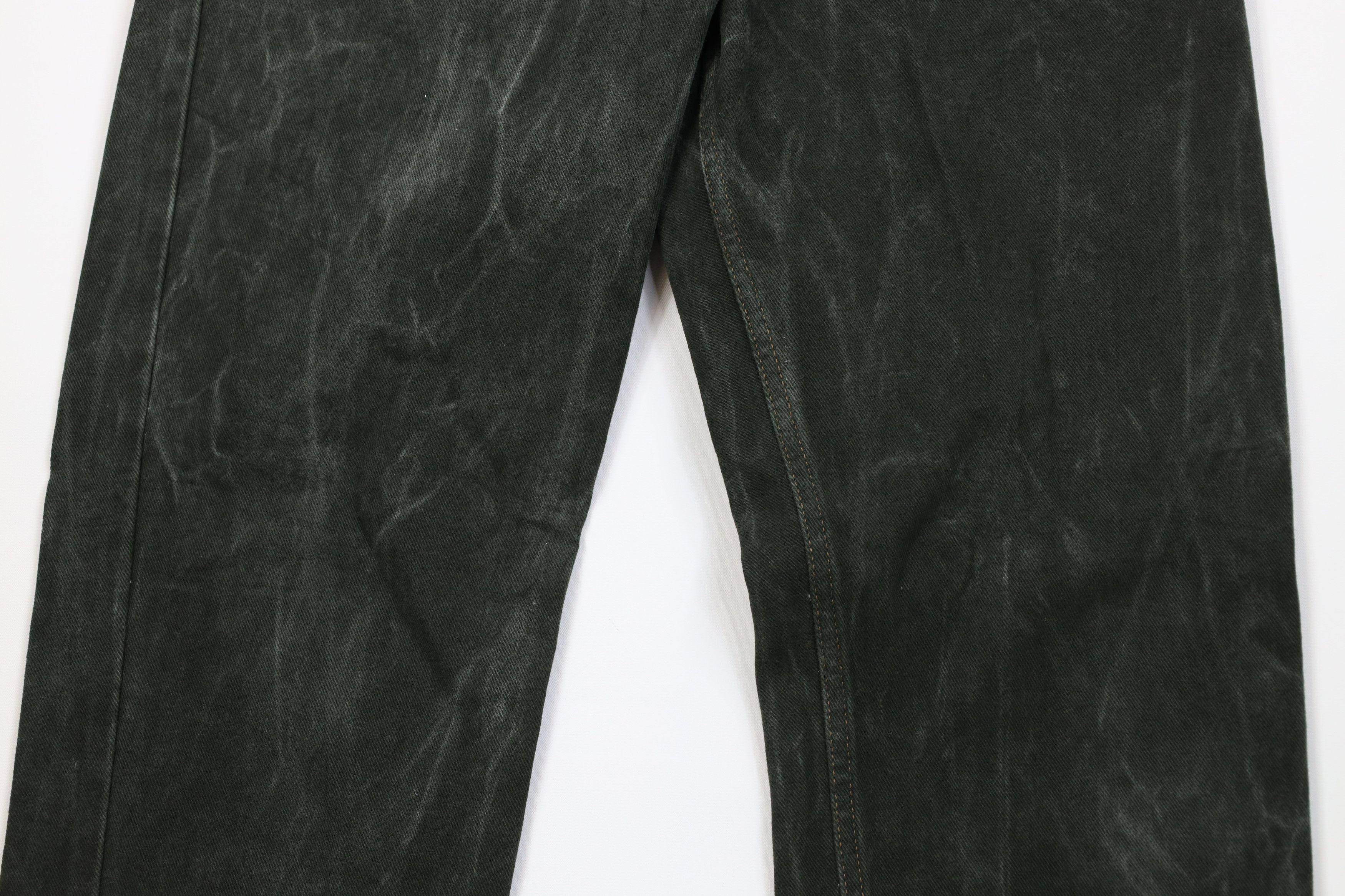 Gap Vintage 90s Gap Baggy Loose Fit Denim Jeans Green Cotton Size US 30 / EU 46 - 3 Thumbnail