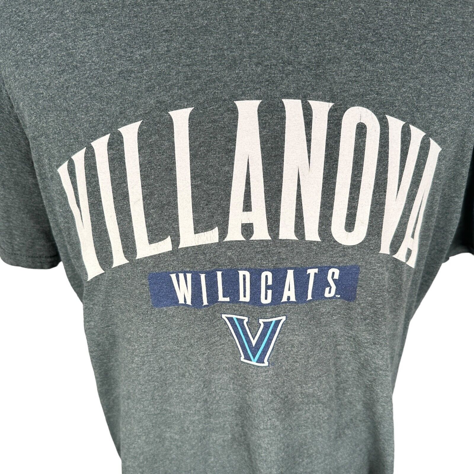 Gildan Villanova Wildcats T-Shirt Men's XL Gray Cotton Crew Neck Size US XL / EU 56 / 4 - 2 Thumbnail