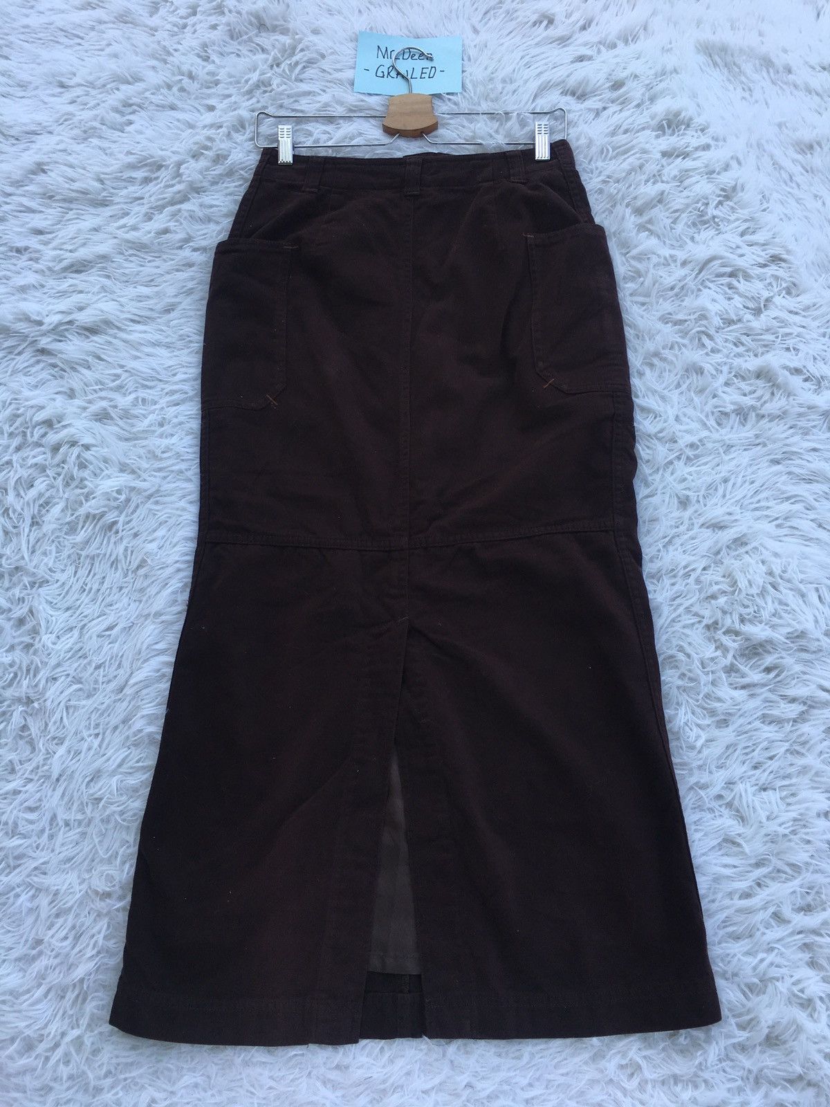 Hai Sporting Gear Rare Vintage Hai Sporting Gear Velvet Maxi Skirt Size 27" / US 4 / IT 40 - 16 Thumbnail