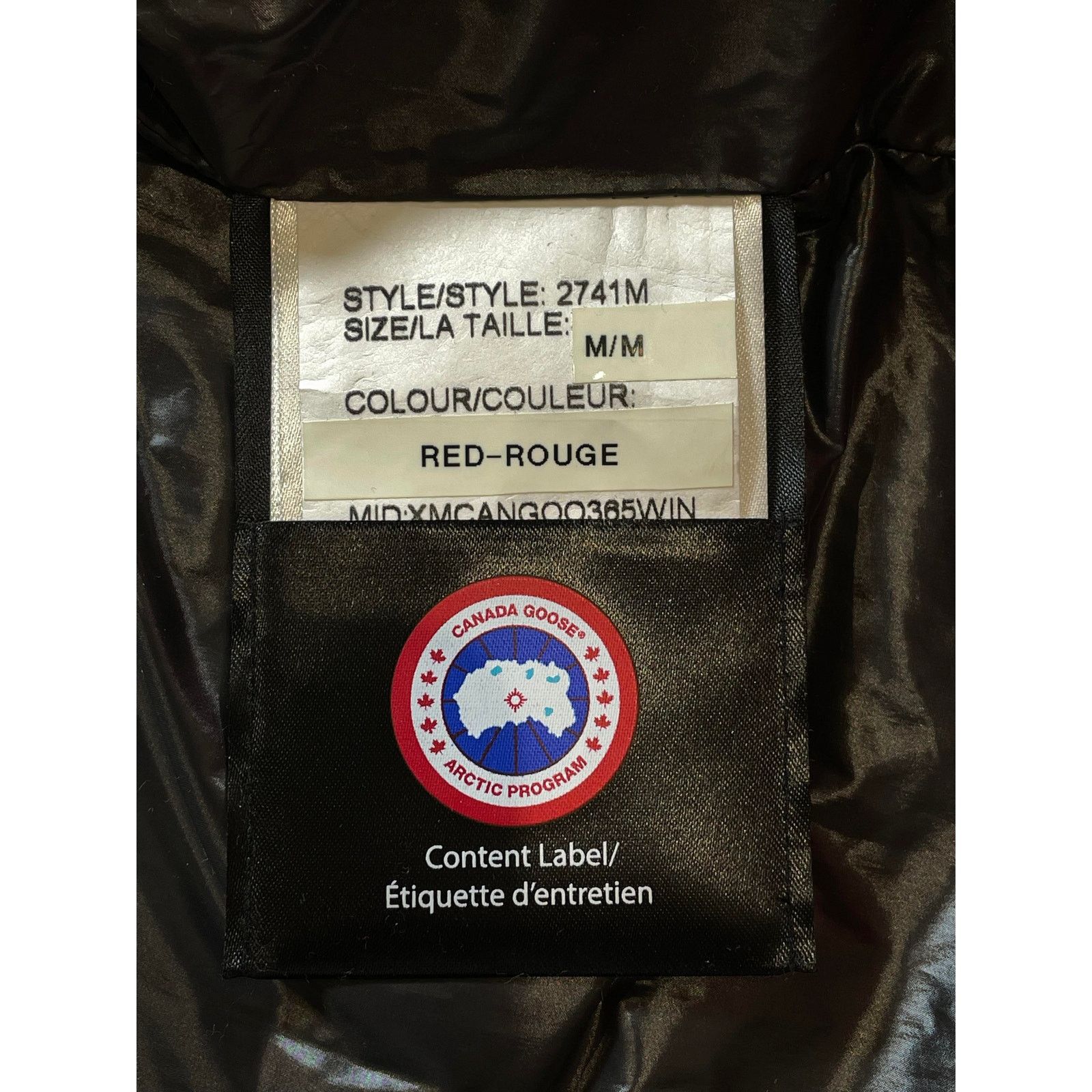 Canada Goose Canada Goose Thin Red Puffer Jacket Size US M / EU 48-50 / 2 - 3 Thumbnail