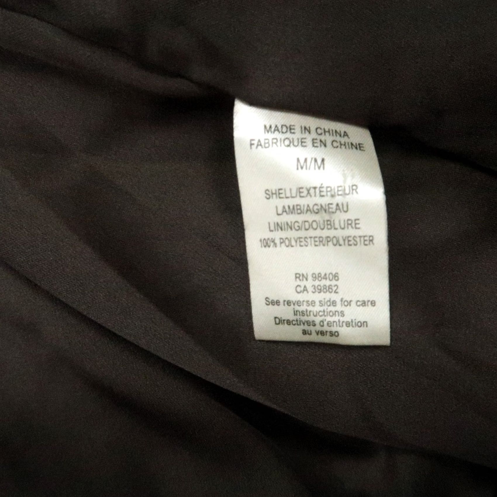 Theory Theory Jacket Womens Medium Brown Lamb Leather Lined Open Front Pockets Size M / US 6-8 / IT 42-44 - 4 Thumbnail