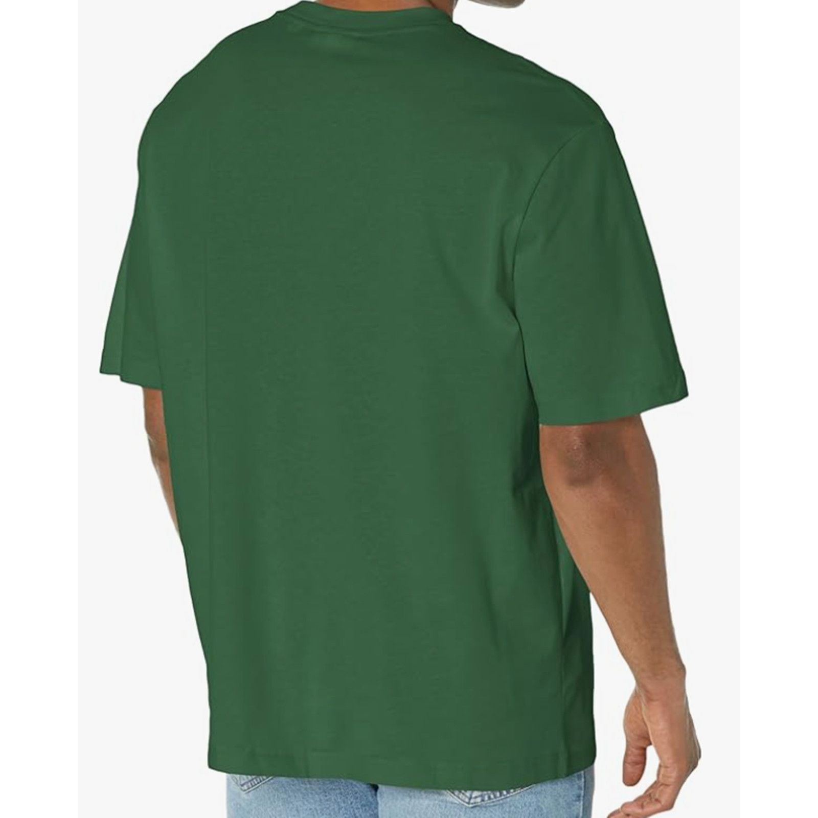 Lacoste Lacoste Short Sleeve Cotton Front Graphic T-Shirt Green 2XL Size US XXL / EU 58 / 5 - 3 Thumbnail