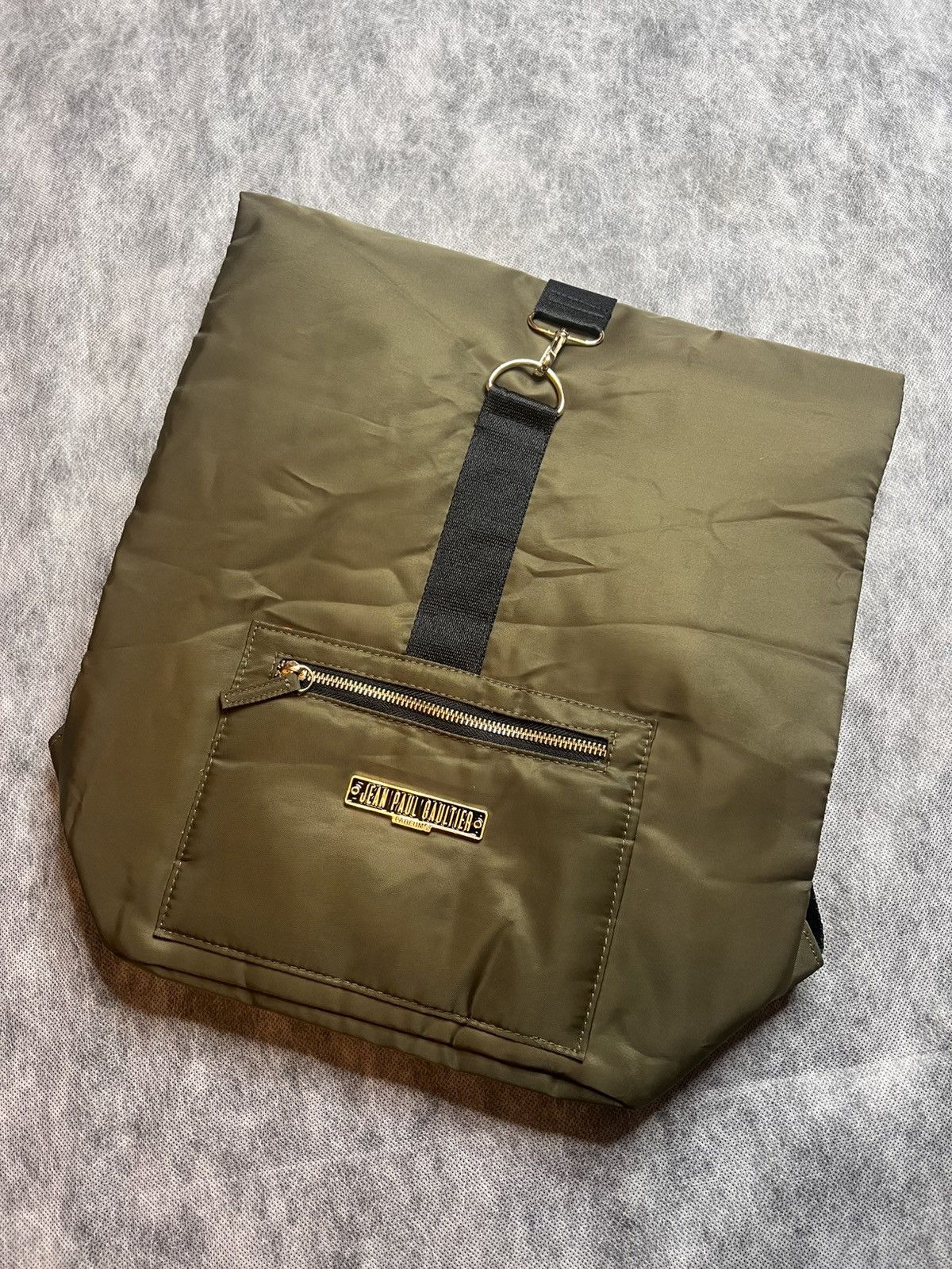 Jean Paul Gaultier Jean Paul Gautier Green Backbag Size ONE SIZE - 1 Thumbnail
