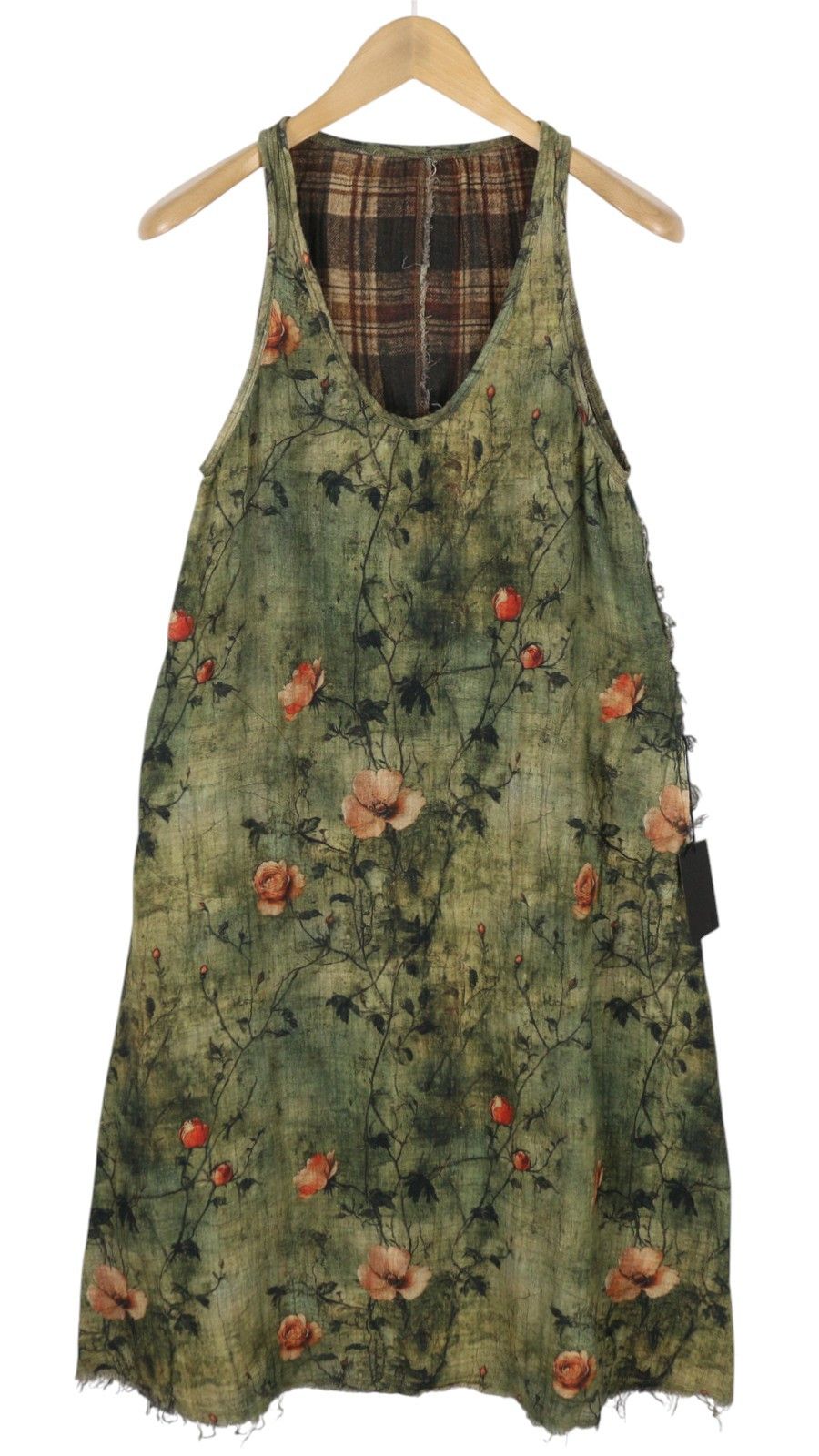 R13 REVERSIBLE TANK M Sleeveless Relaxed Midi PF25 86556 Size M / US 6-8 / IT 42-44 - 1 Thumbnail