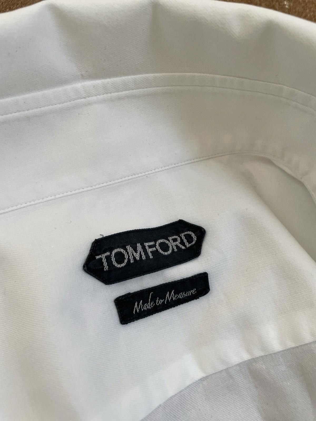 Tom Ford Tom ford shirt (made To Measure) Size US L / EU 52-54 / 3 - 2 Thumbnail