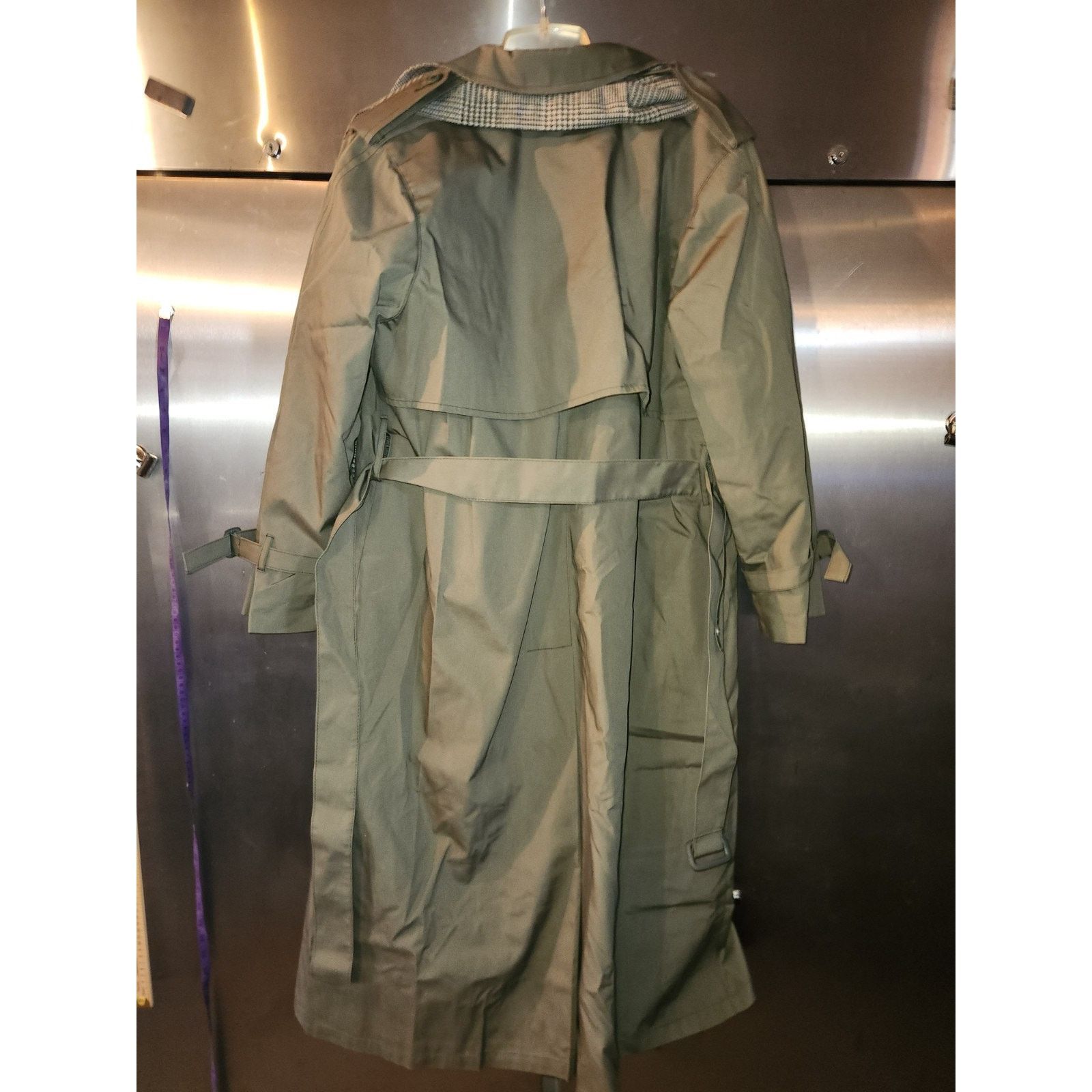 London Fog Vintage London Fog Trench Coat with Removable Plaid Liner Size XXL / US 16-18 / IT 52-54 - 5 Thumbnail