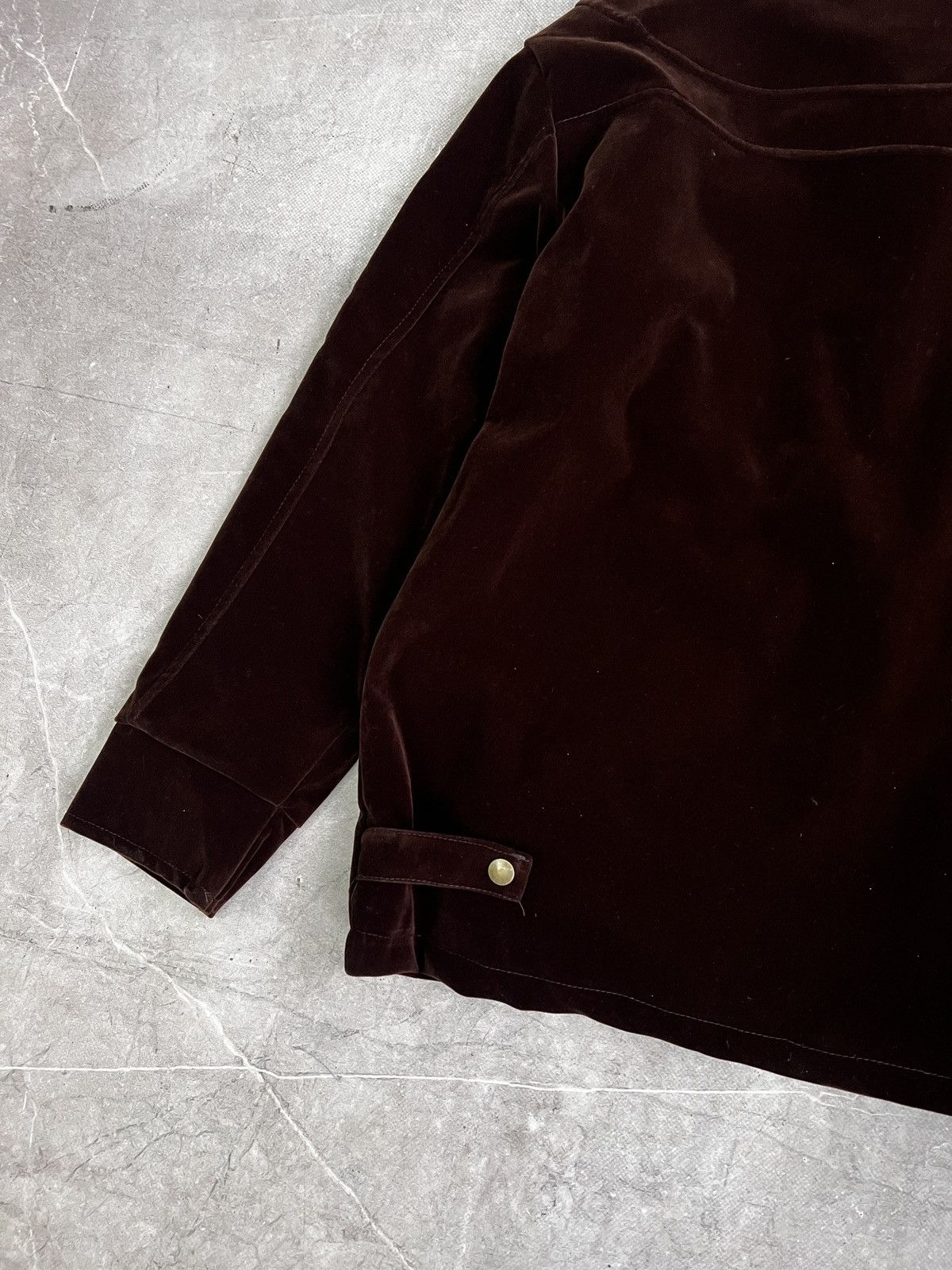 Hysteric Glamour Velvet brown jacket fireman claps bomber hysteric glamour Size US M / EU 48-50 / 2 - 8 Thumbnail