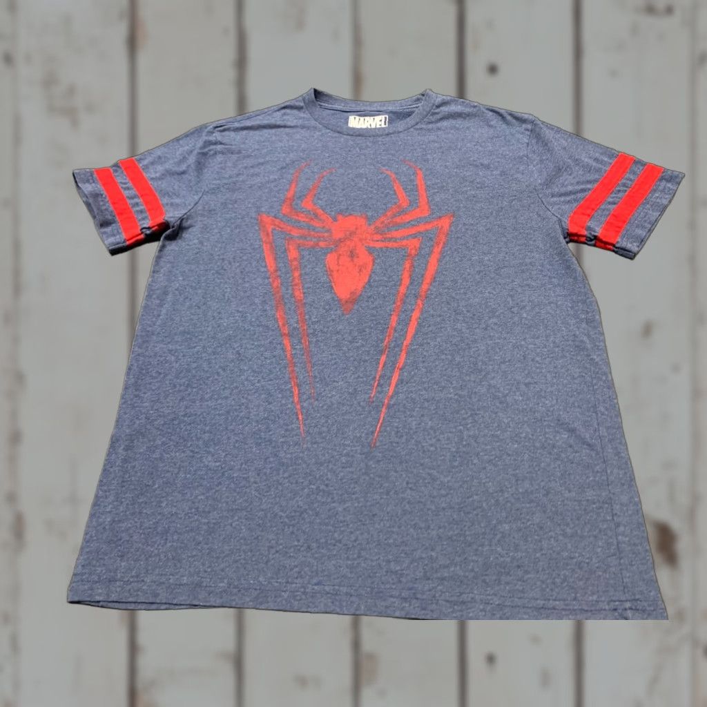 Vintage VINTAGE Spiderman Marvel Mens T-Shirt Medium Blue & Red Size US M / EU 48-50 / 2 - 1 Thumbnail