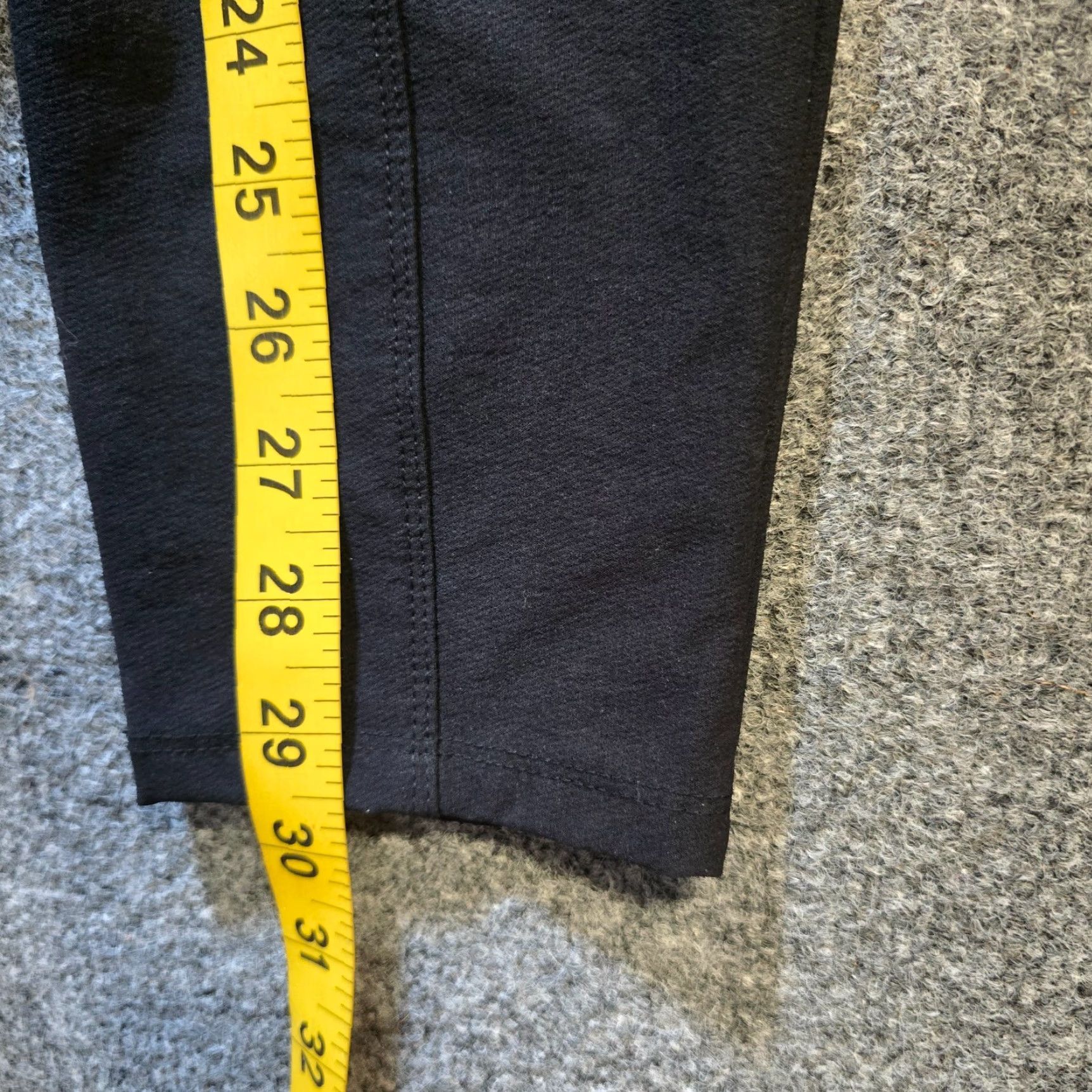 Athleta Athleta Pants Womens Size 4 Black Taper Pockets Stretch Athletic Casual Basic Size 27" / US 4 / IT 40 - 7 Thumbnail