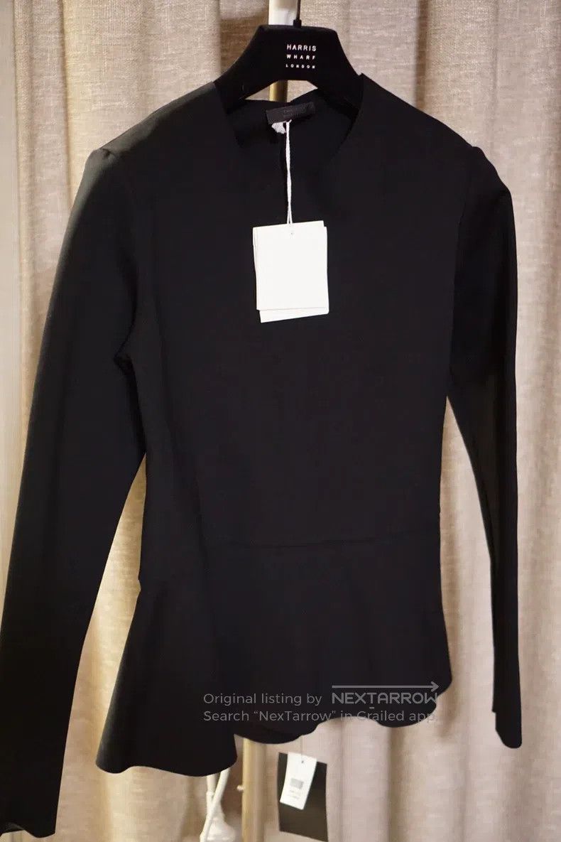 The Row The Row Black long-sleeved shirt Size M / US 6-8 / IT 42-44 - 3 Thumbnail