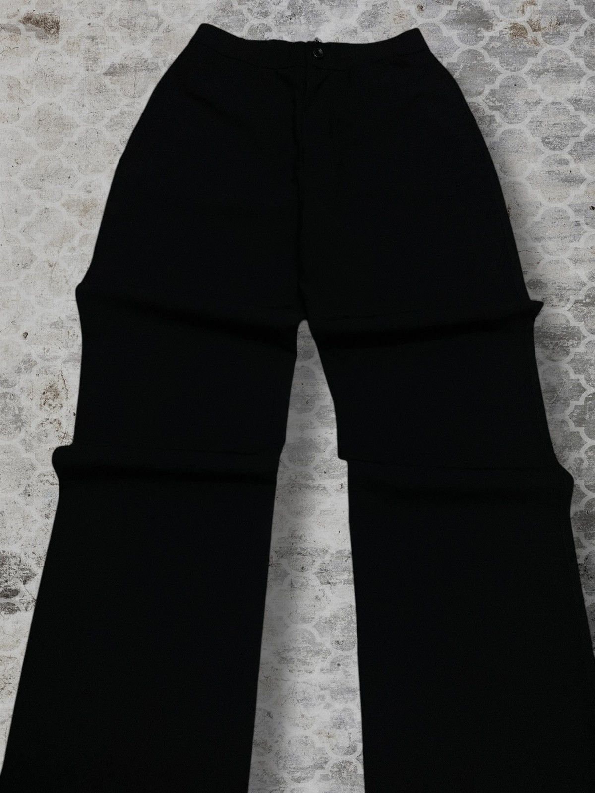 Issey Miyake × Japanese Brand × Vintage Vintage 1990s Designer Issey Miyake Casual Black Pant Size 22" - 4 Thumbnail