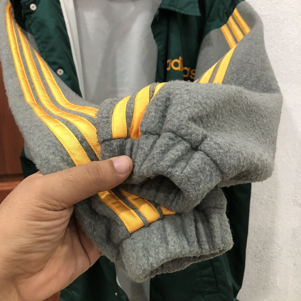Adidas × Vintage Adidas Big Logo Coach Button Jacket Size US L / EU 52-54 / 3 - 7 Thumbnail