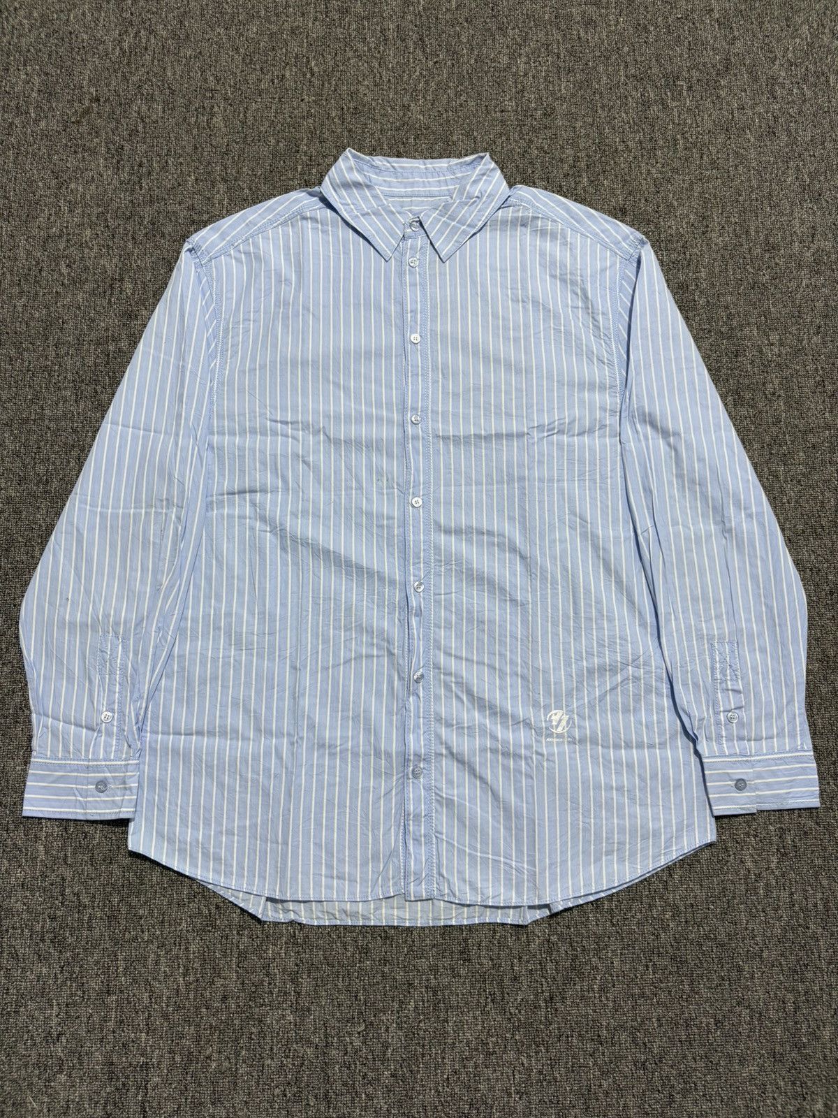 Ader Error × Zara ader error x zara stripe poplin shirt Size US L / EU 52-54 / 3 - 1 Thumbnail