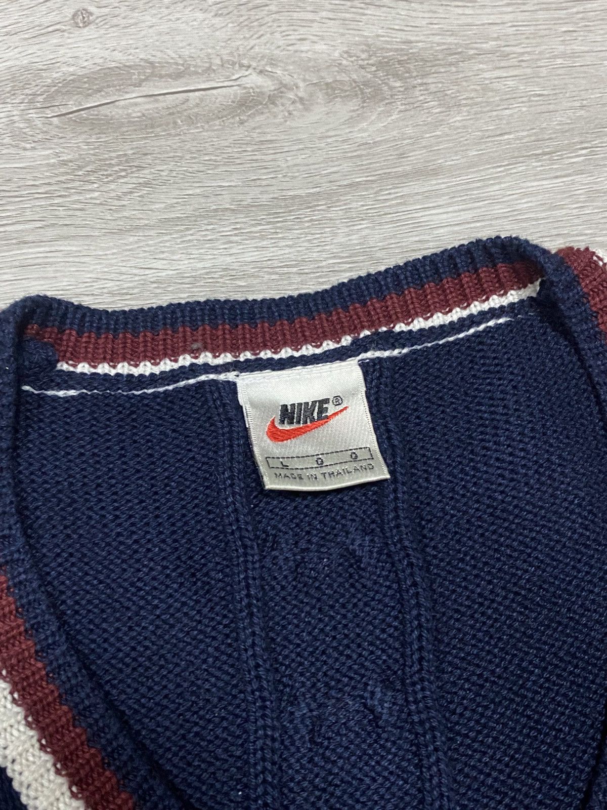 Nike Nike court knitted vest tennis sleeveless Size US L / EU 52-54 / 3 - 4 Thumbnail