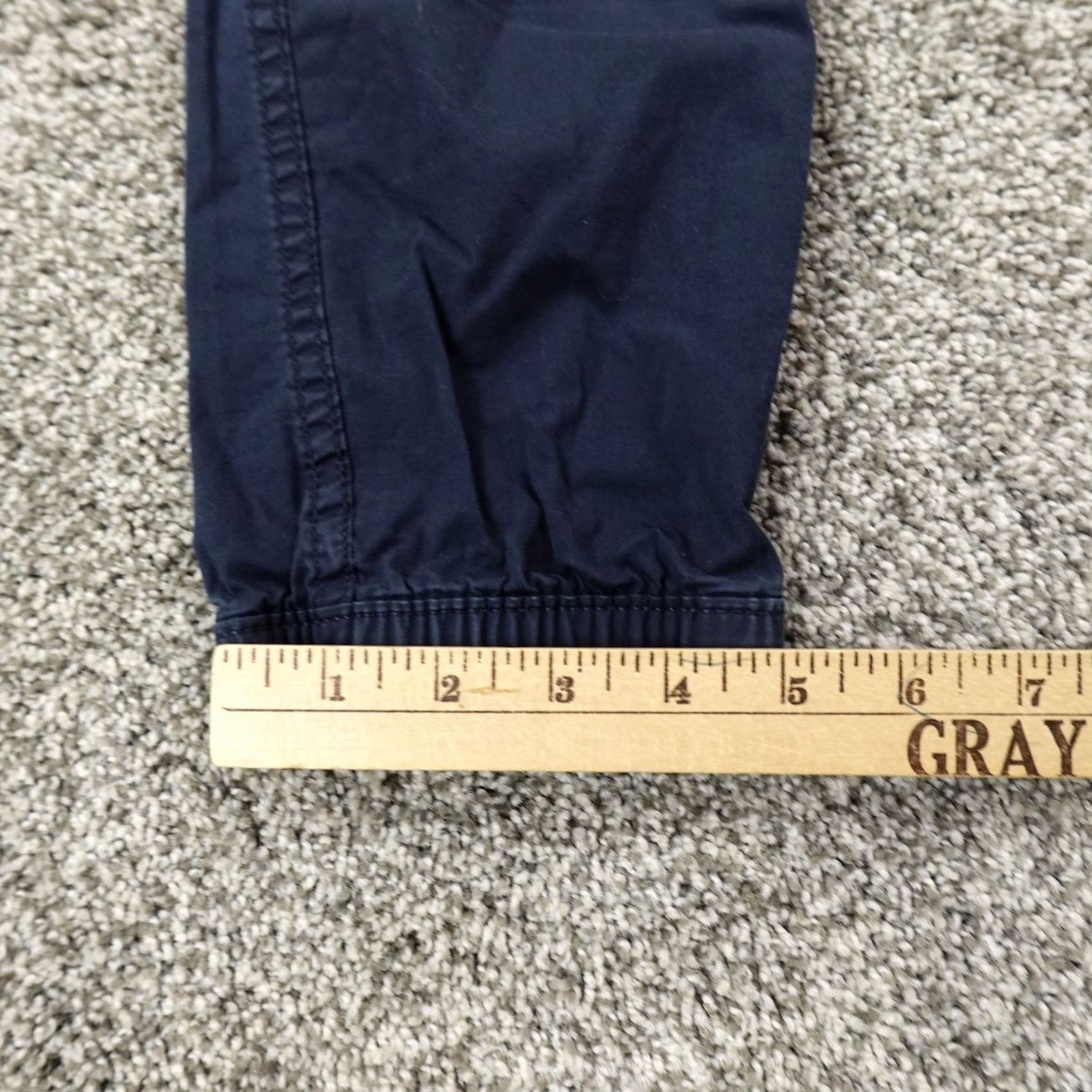 Abercrombie & Fitch Abercrombie & Fitch Pants Mens S Blue Drawstring Jogger Stretch Causal Preppy Y2K Size US 32 / EU 48 - 2 Thumbnail