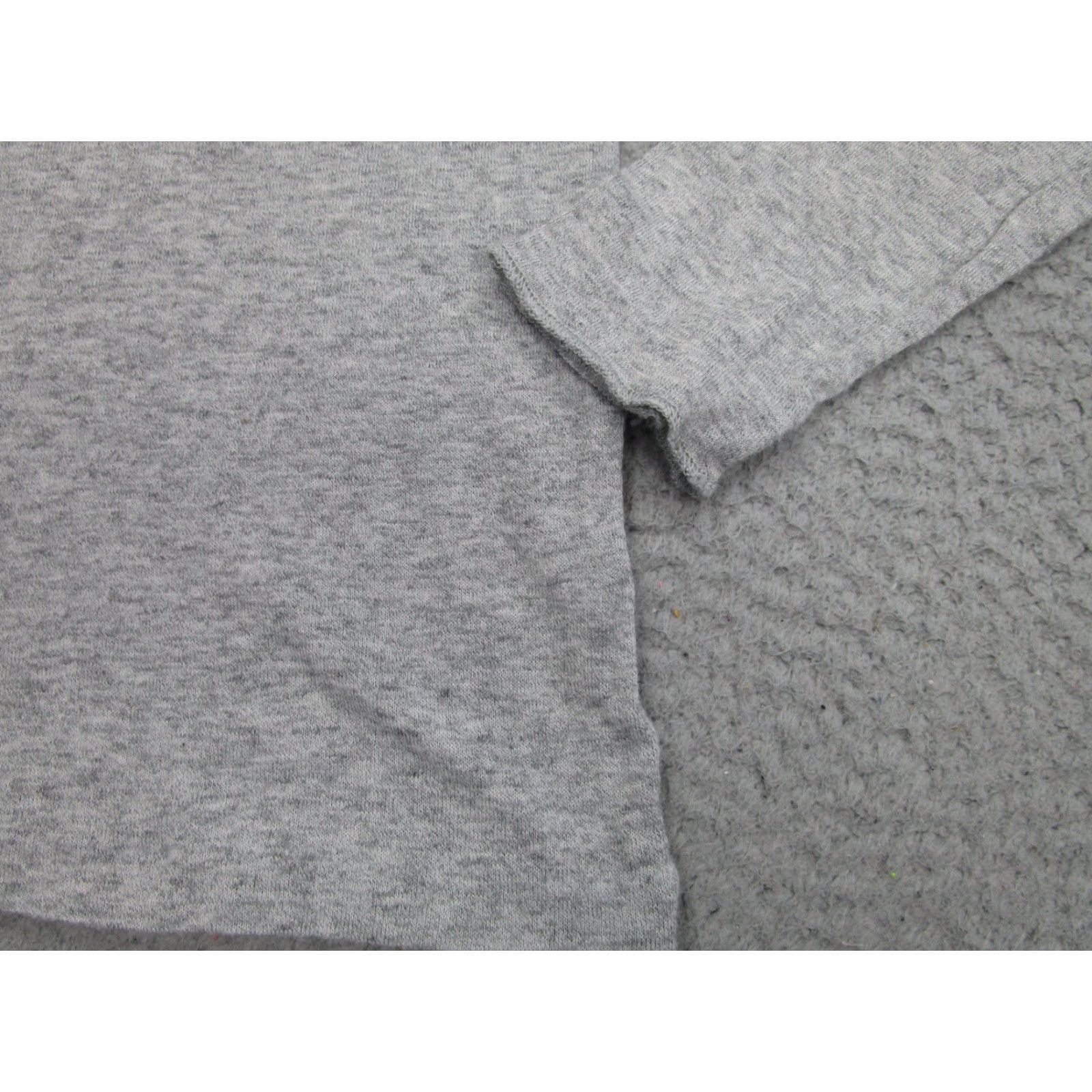 Club Monaco Club Monaco Sweater Womens Medium Gray Cotton Cashmere Turtleneck Pullover Size M / US 6-8 / IT 42-44 - 3 Thumbnail