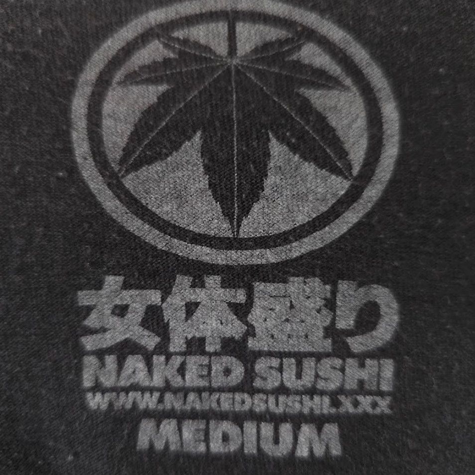 Vintage Naked Sushi T Shirt Mens Black Hawaii Made In USA Cannabis Size US M / EU 48-50 / 2 - 5 Thumbnail
