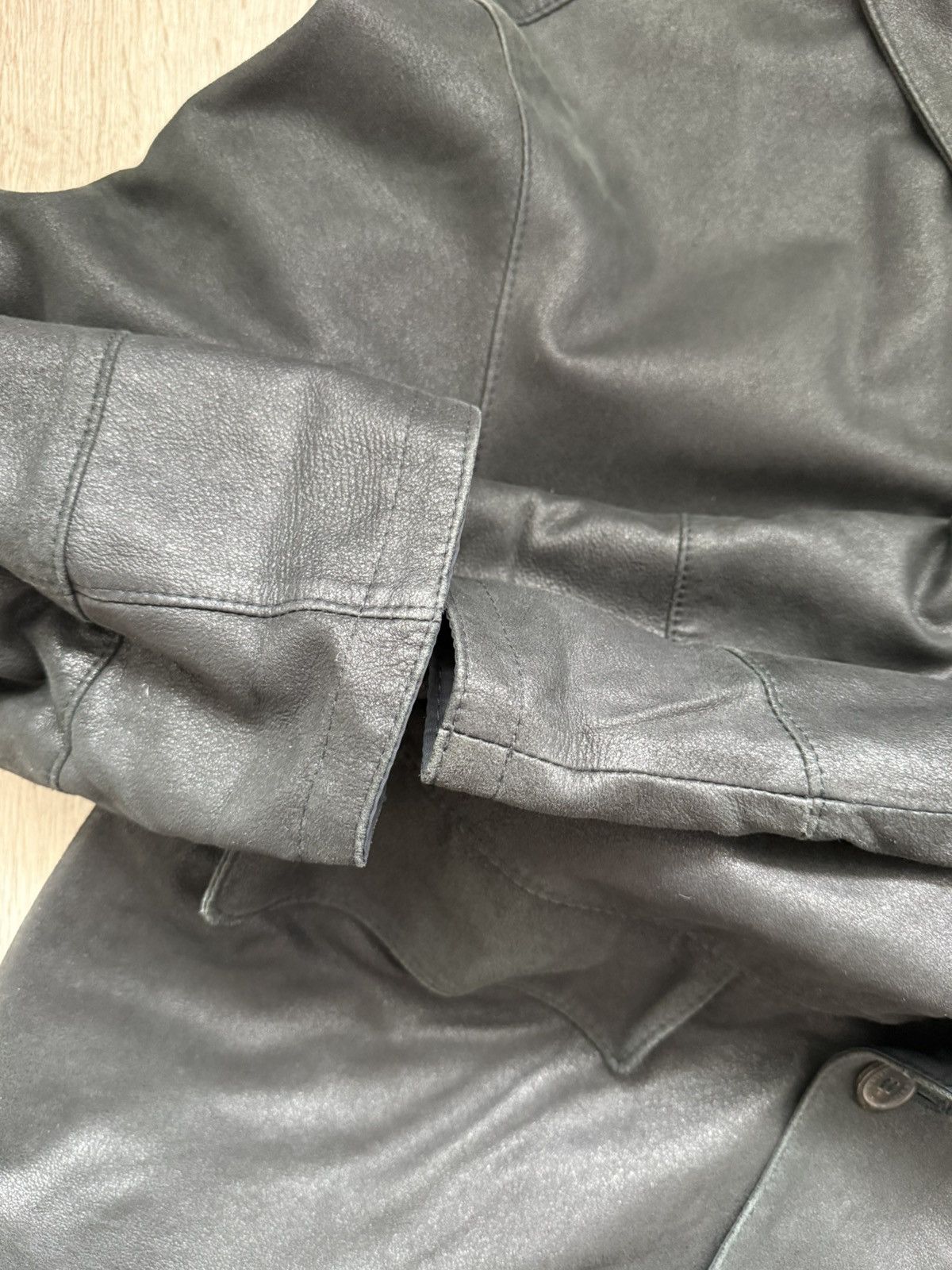 Other Vintage Christ German Leather Reversible Coat Grain Leather Size US M / EU 48-50 / 2 - 13 Thumbnail