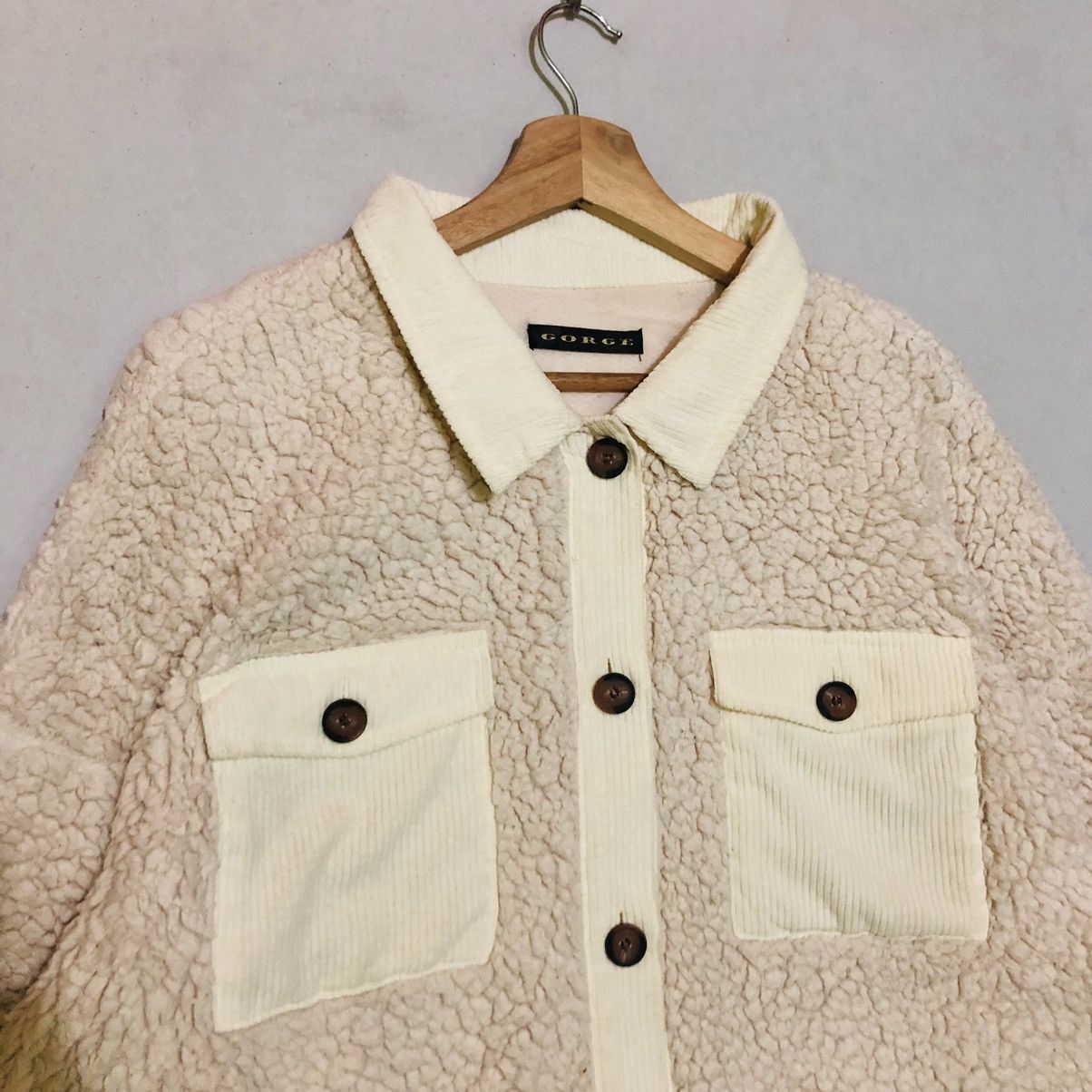 Vintage 🔥Accept Binding Offer🔥 Gorge Sherpa Fleece Jacket Size US L / EU 52-54 / 3 - 4 Thumbnail