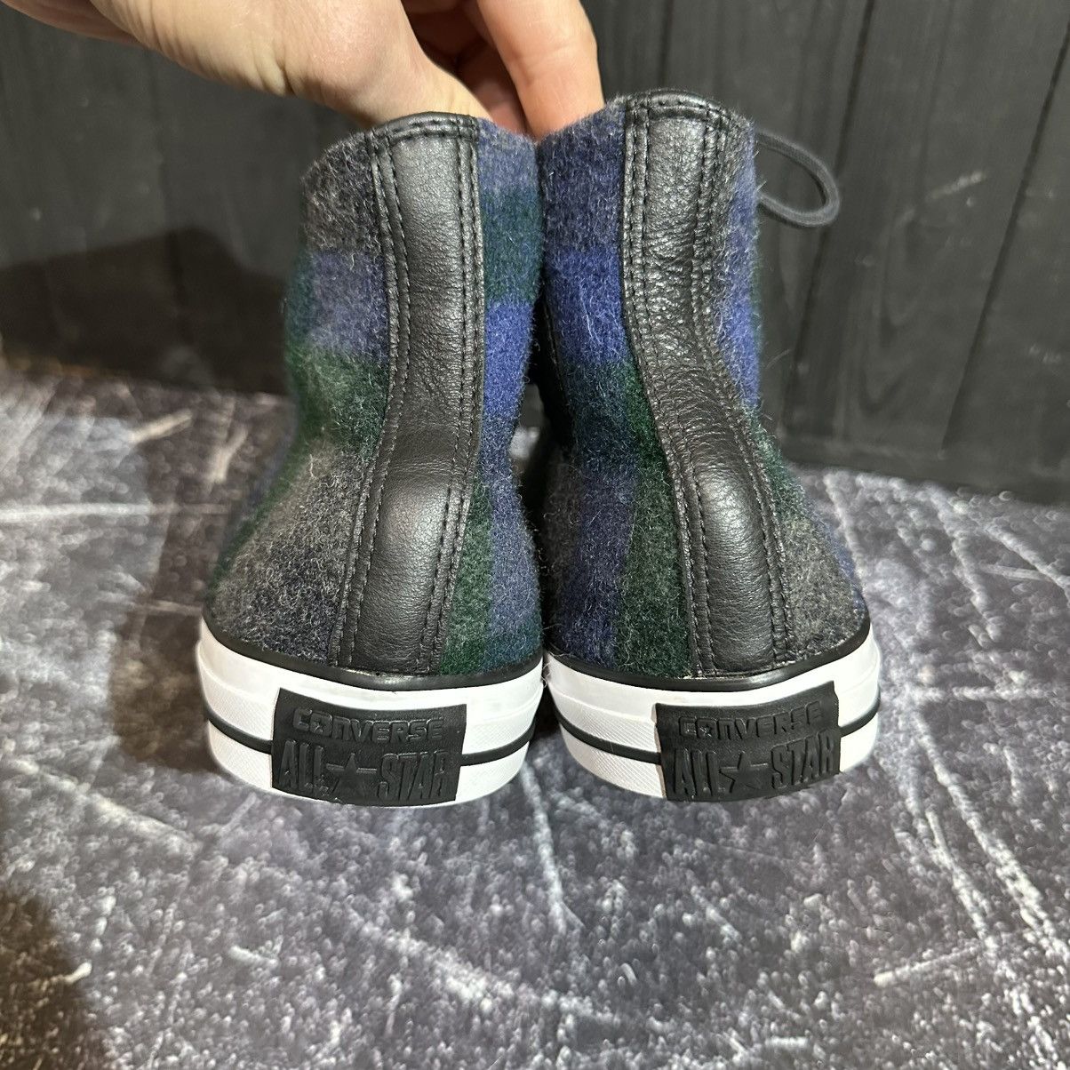 Converse Converse & Woolrich Men’s High top Sneakers 46eu 30cm 11.5us Size US 11.5 / EU 44-45 - 7 Thumbnail