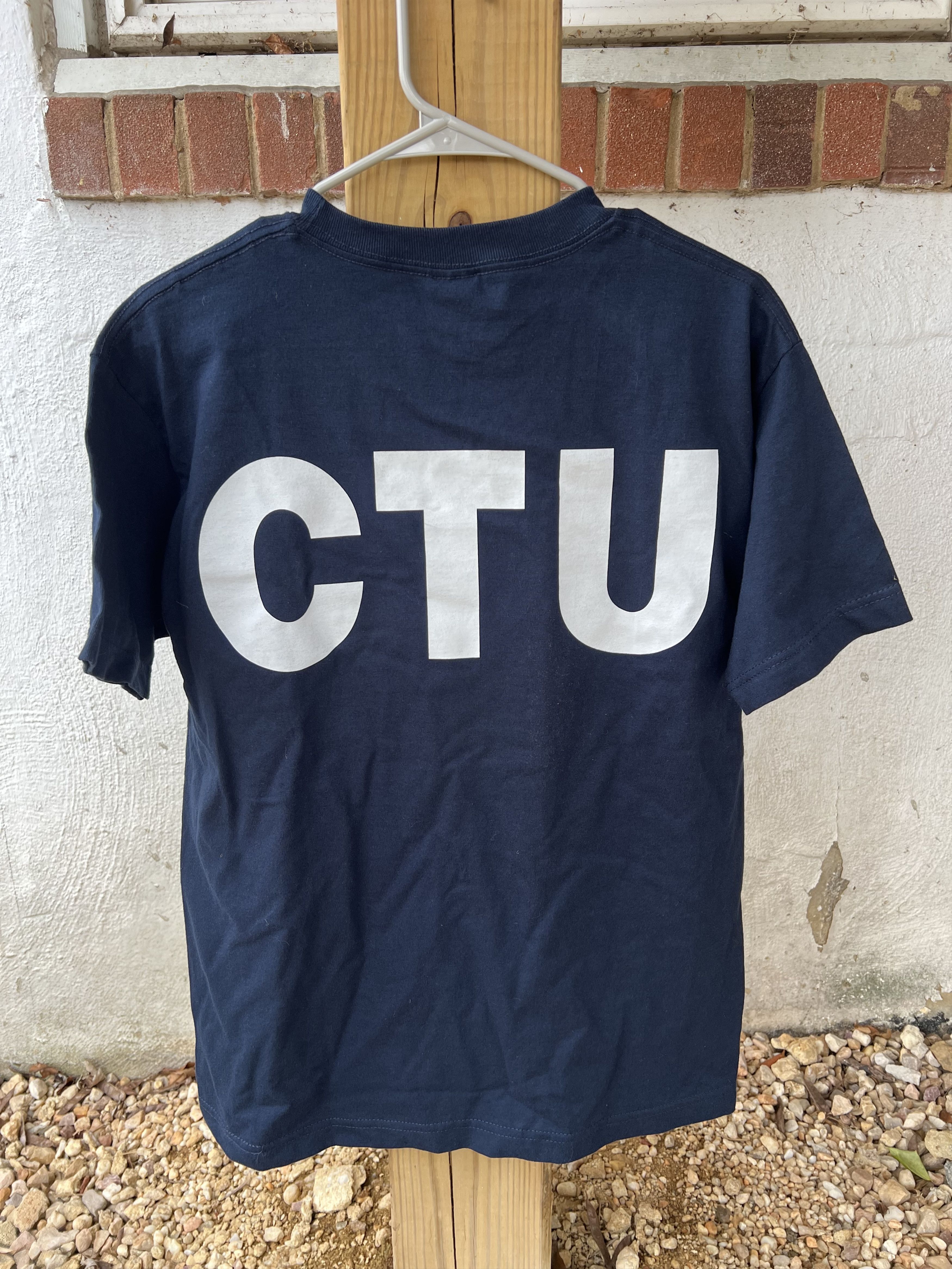 Alstyle 2007 TV Show 24 Counter Terrorist Unit Promo tee CTU Size US M / EU 48-50 / 2 - 2 Thumbnail