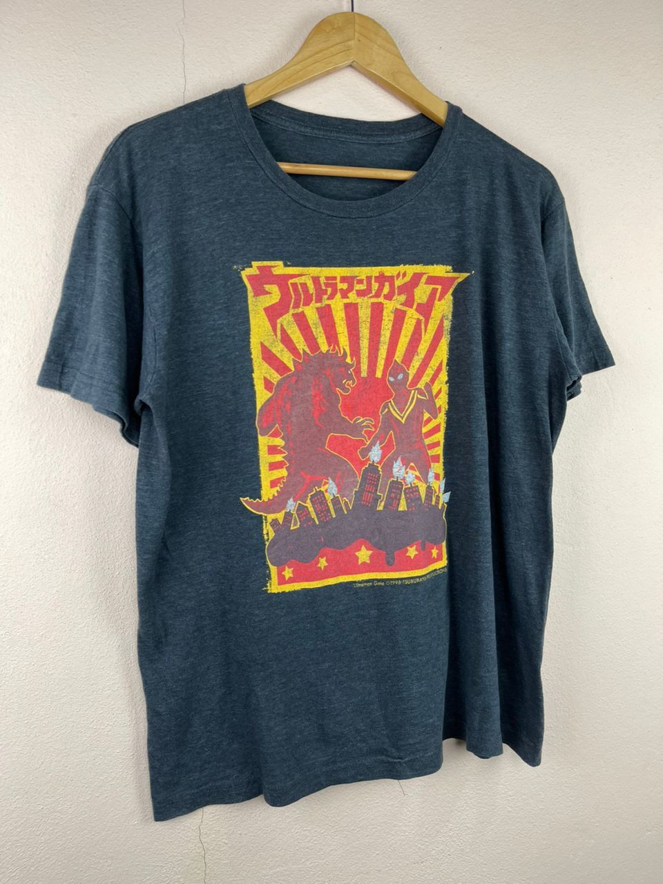 Cartoon Network × Vintage Vintage 90s Ultraman Gaia Movie Tee Size US M / EU 48-50 / 2 - 2 Thumbnail