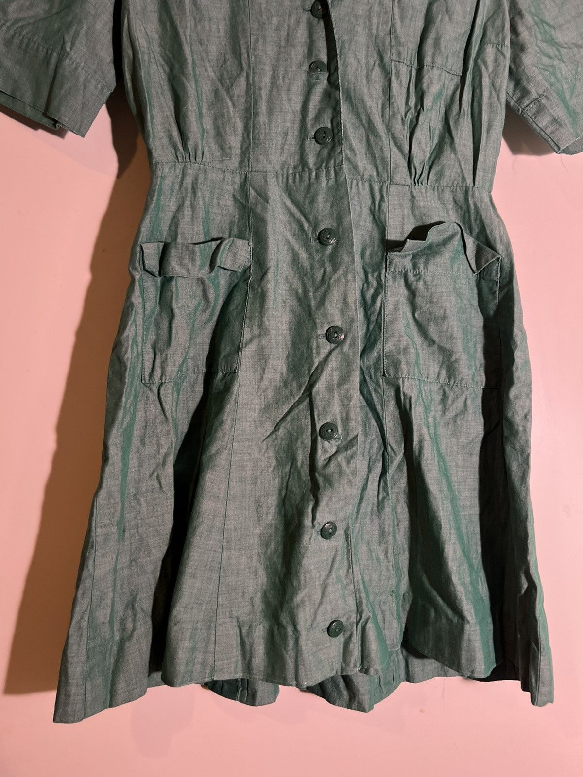 Vintage 70’s 80’s VTG Vintage Girl Scouts of America USA Retro Dress Size S / US 4 / IT 40 - 5 Thumbnail