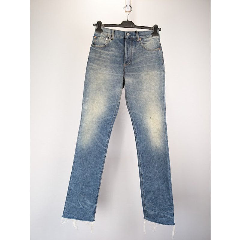 Gucci o1rshd1 Eco Washed Org Denim in Blue Size US 30 / EU 46 - 2 Thumbnail