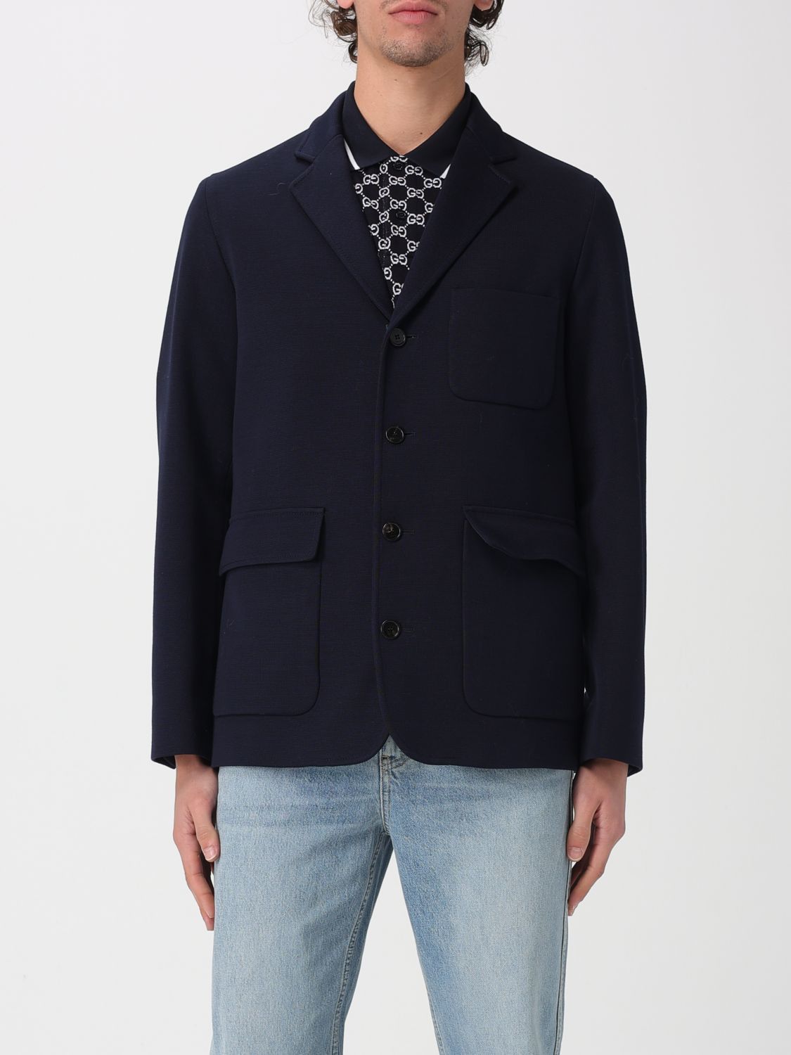 【GUCCI】L'Aveugle ParAmourジップアップボンバージャケット Gucci Gucci 'L'Aveugle Par Amour' Bomber Men Jacket | Grailed