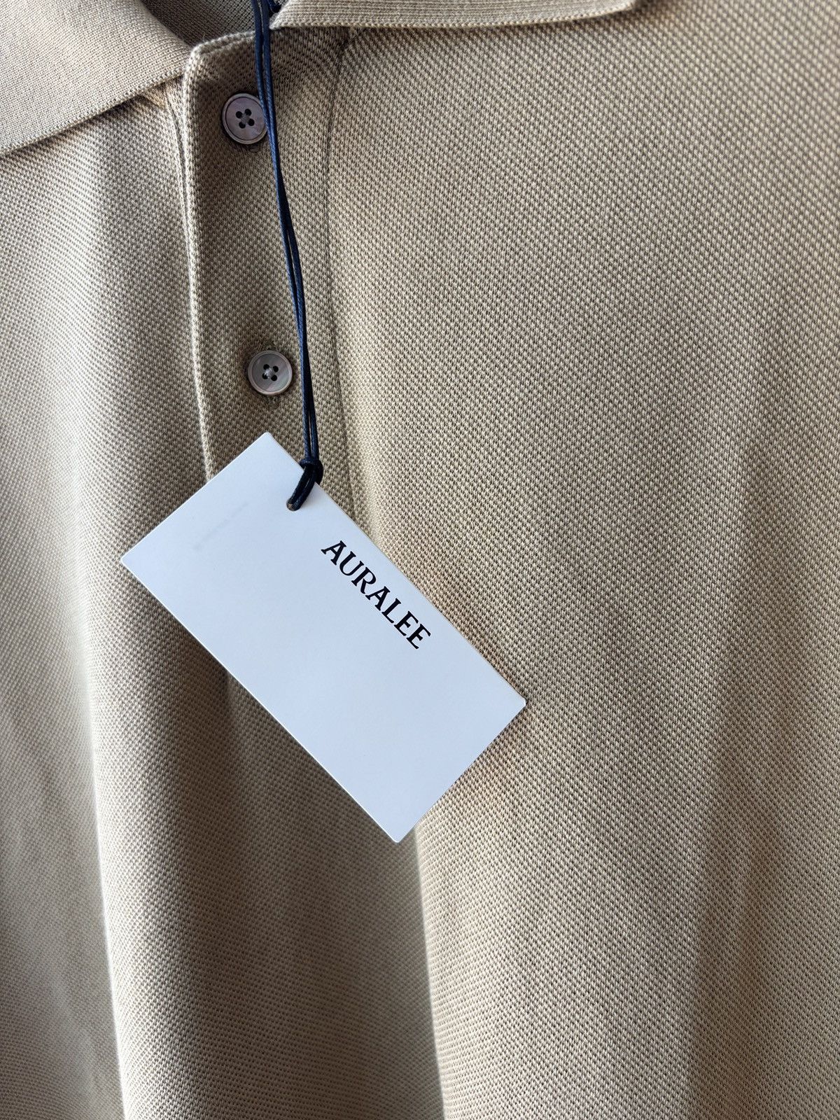 Auralee Auralee Heavy Cotton Piqué Polo Size US M / EU 48-50 / 2 - 3 Thumbnail
