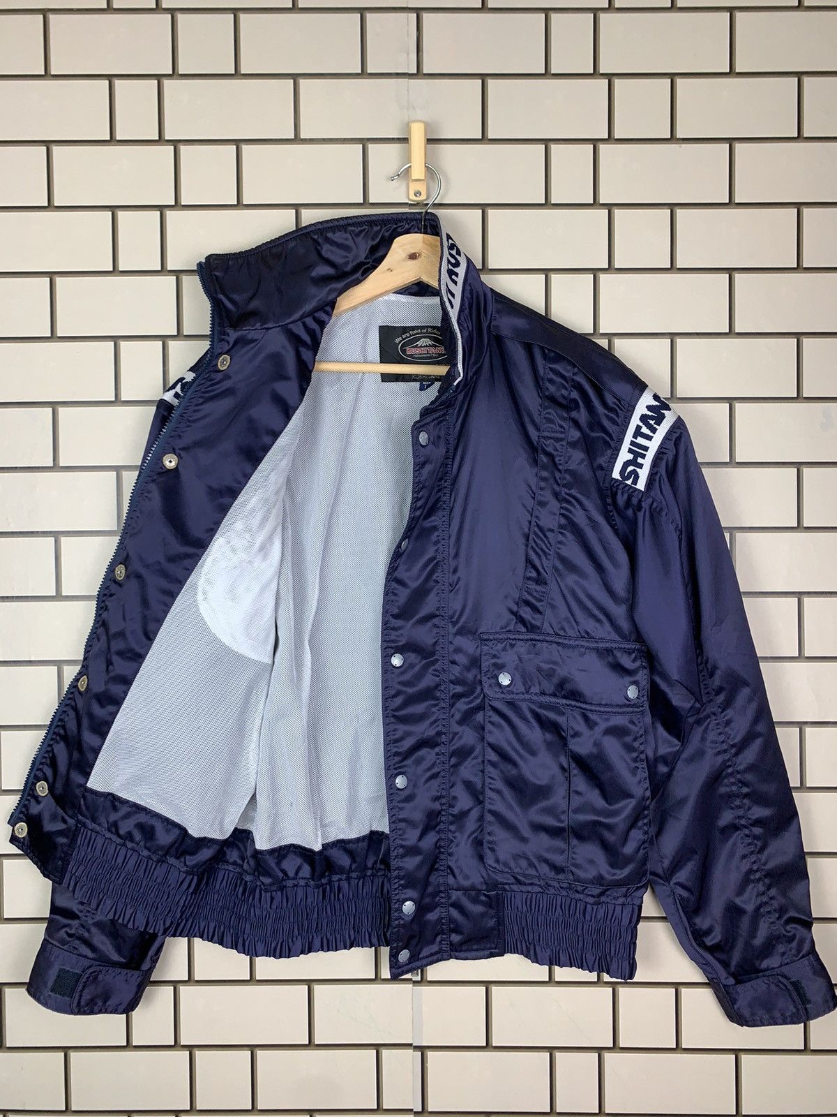 KUSHITANI × KAWASAKI CHROME JACKET 新品】 KUSHITANI × Kawasaki CHROME JACKET L 検) クシタニ