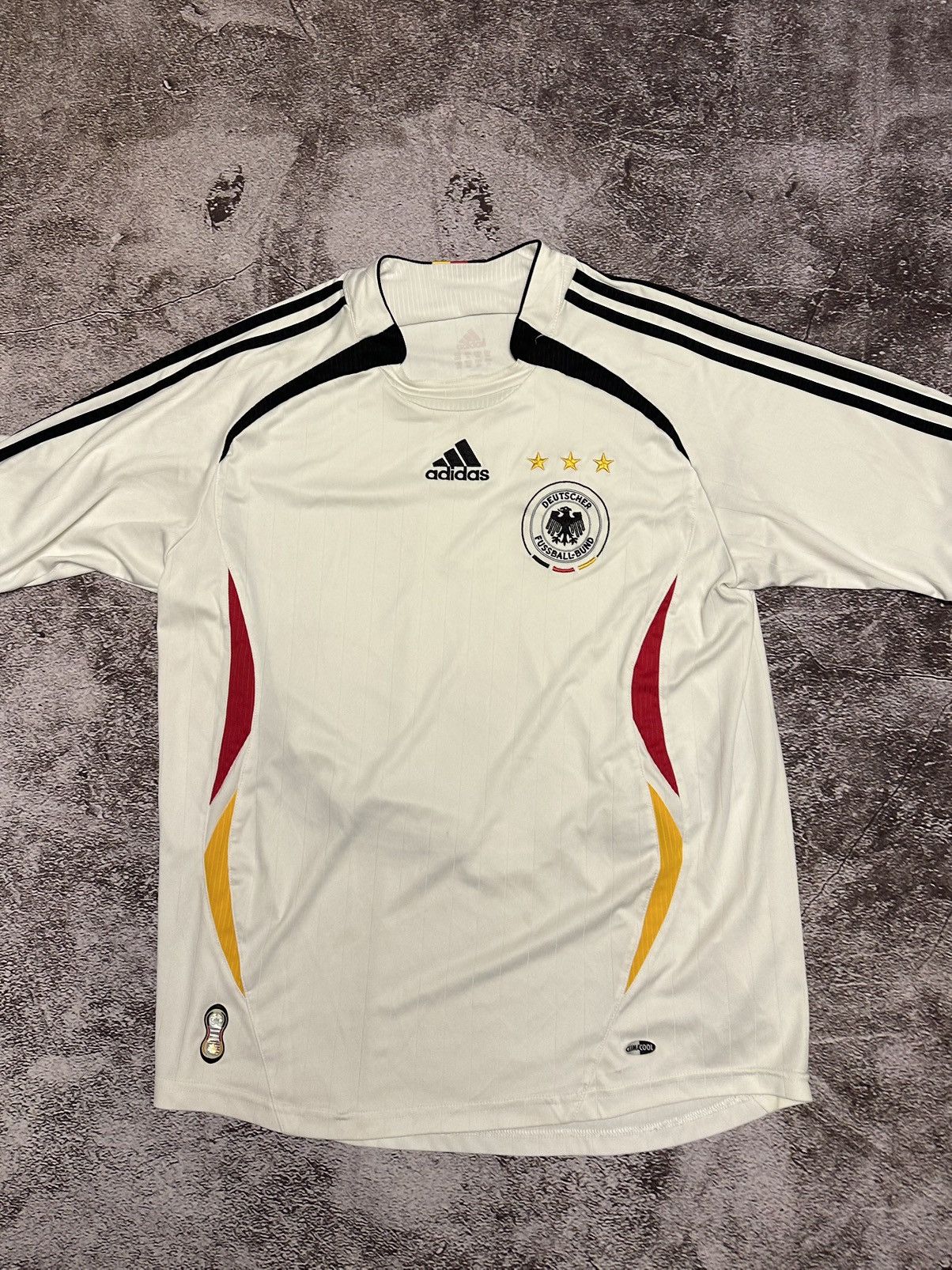 Adidas Germany Jersey football shirt 2005-2006 Adidas Young Size L Size US S / EU 44-46 / 1 - 2 Thumbnail